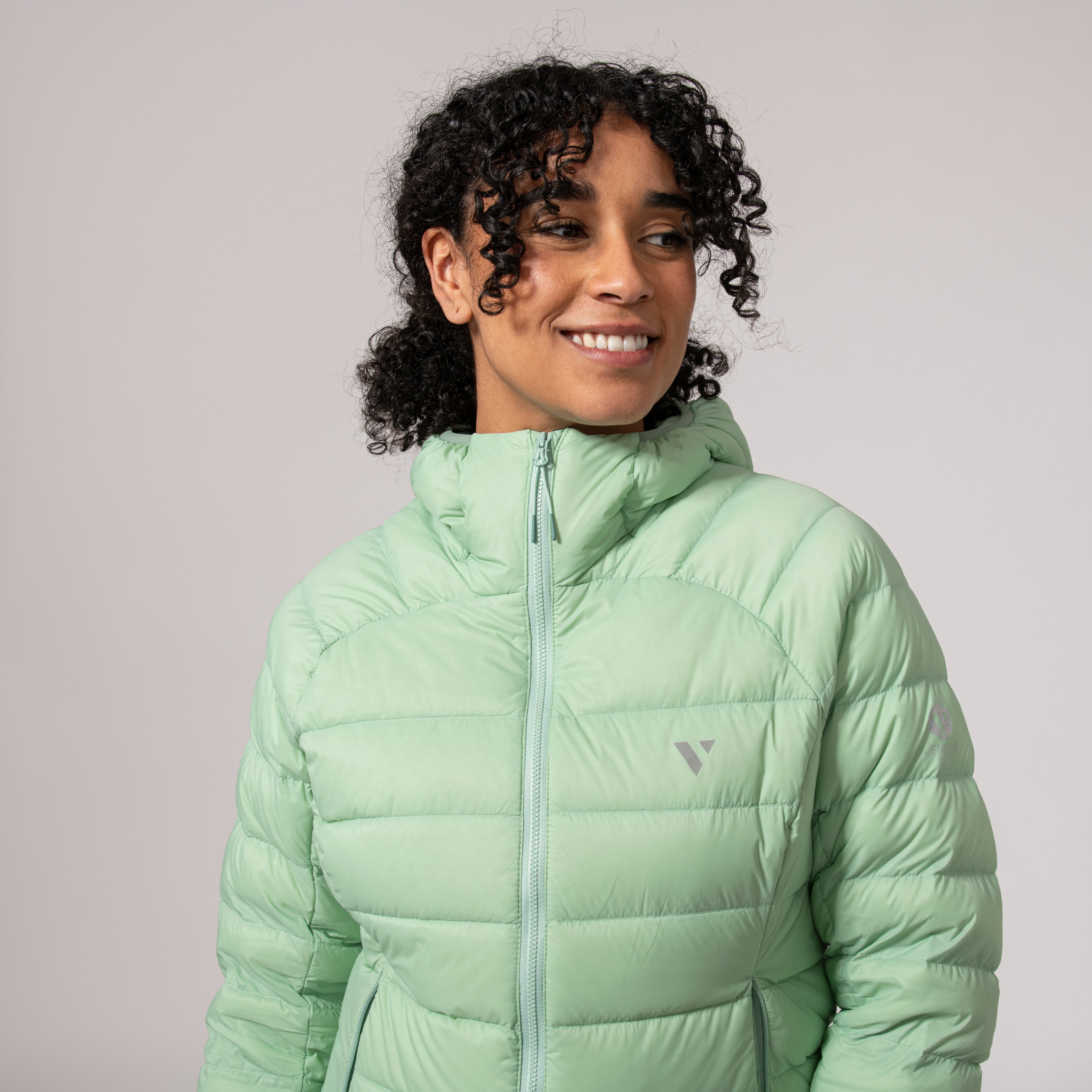Summit – Women's Packable Down Filled Insulated Jacket - Mint