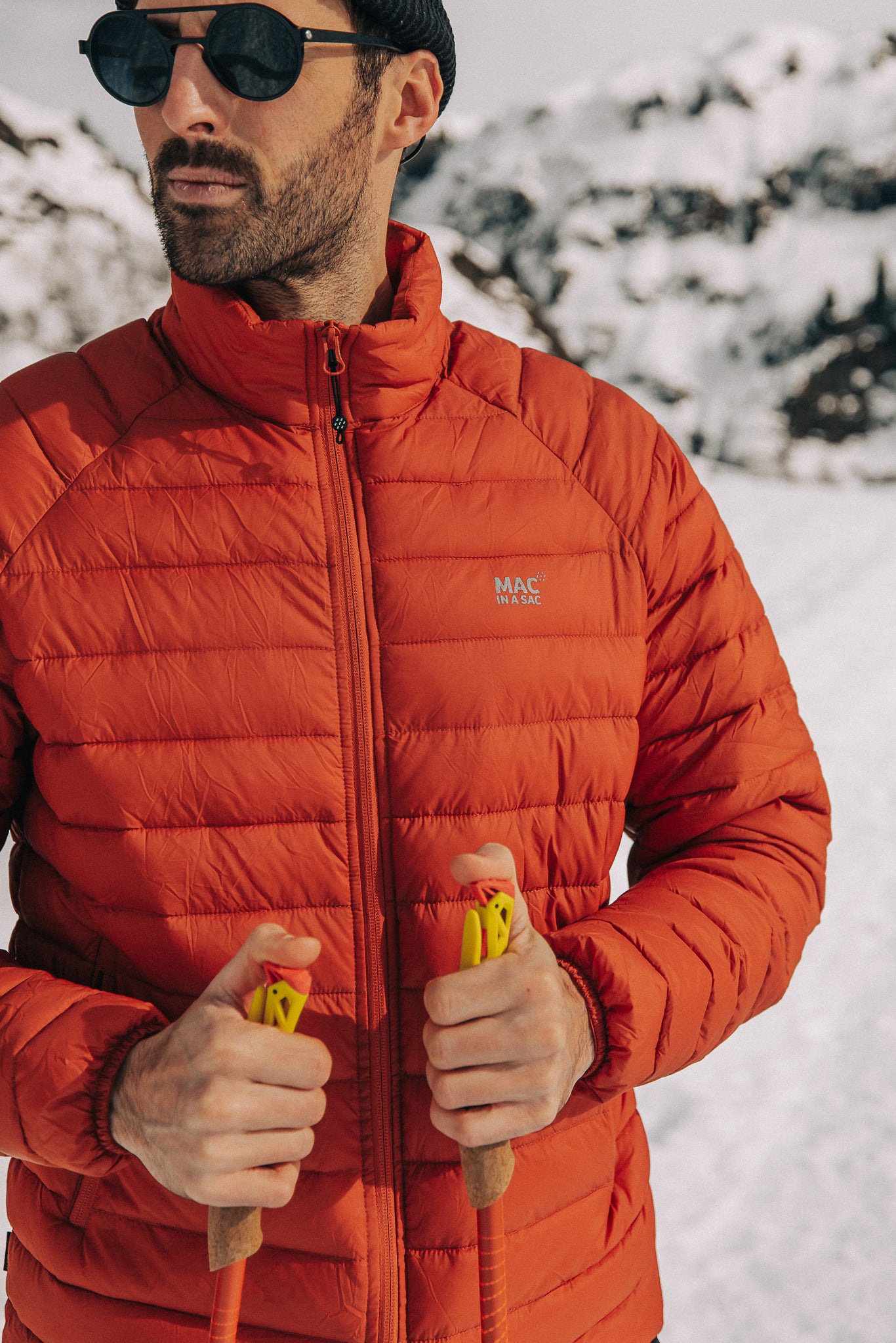 Synergy -  Men's Insulated Jacket - Burnt Orange