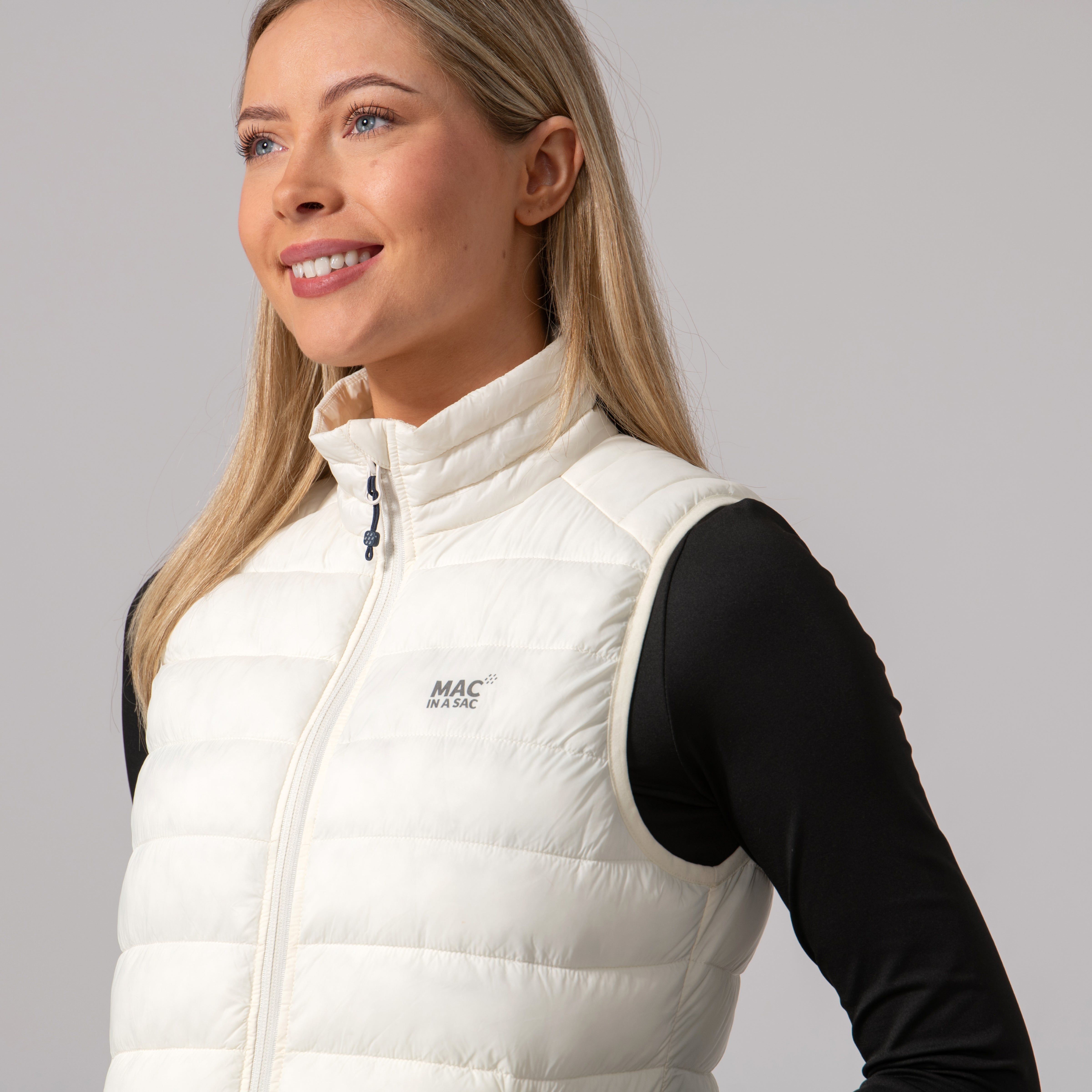 Synergy - Women's Insulated Gilet - Ivory – Mac in a Sac