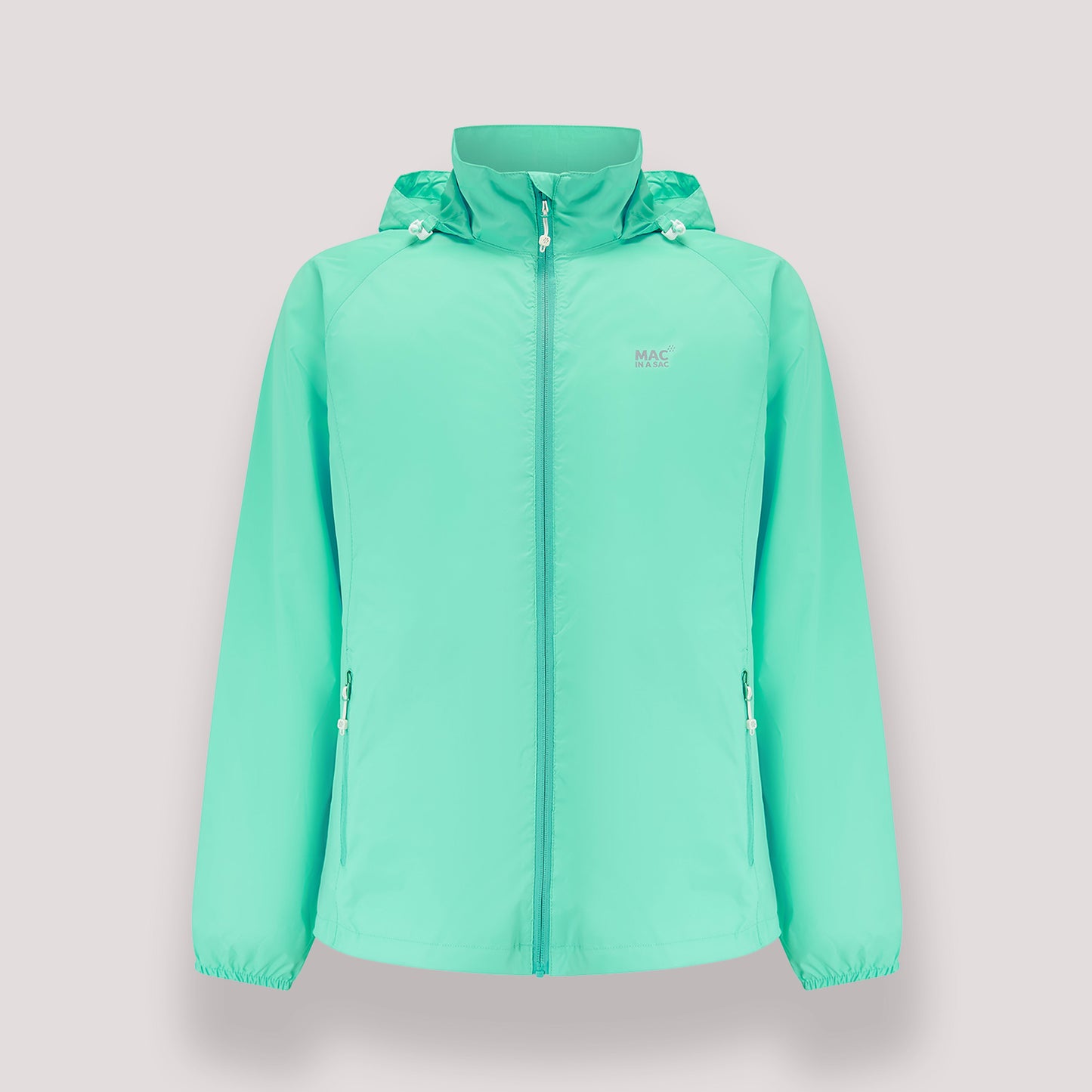 Origin Packable Waterproof Jacket - Tiffany