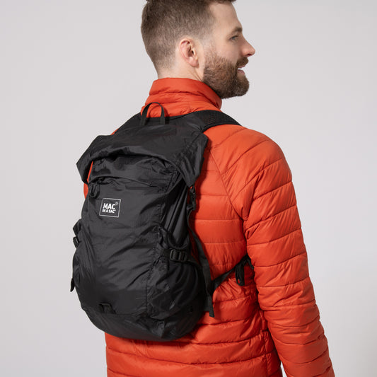 Travelite Packable Waterproof Backpack - Jet Black