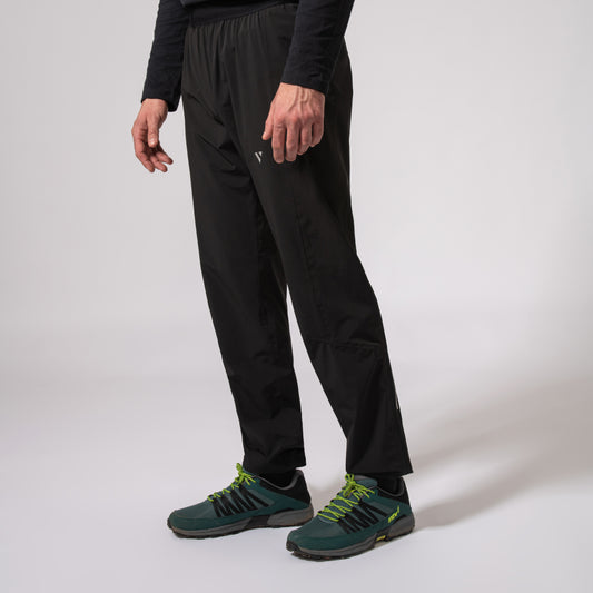 Ultralite - Men's Waterproof Long Length Trousers - Jet Black