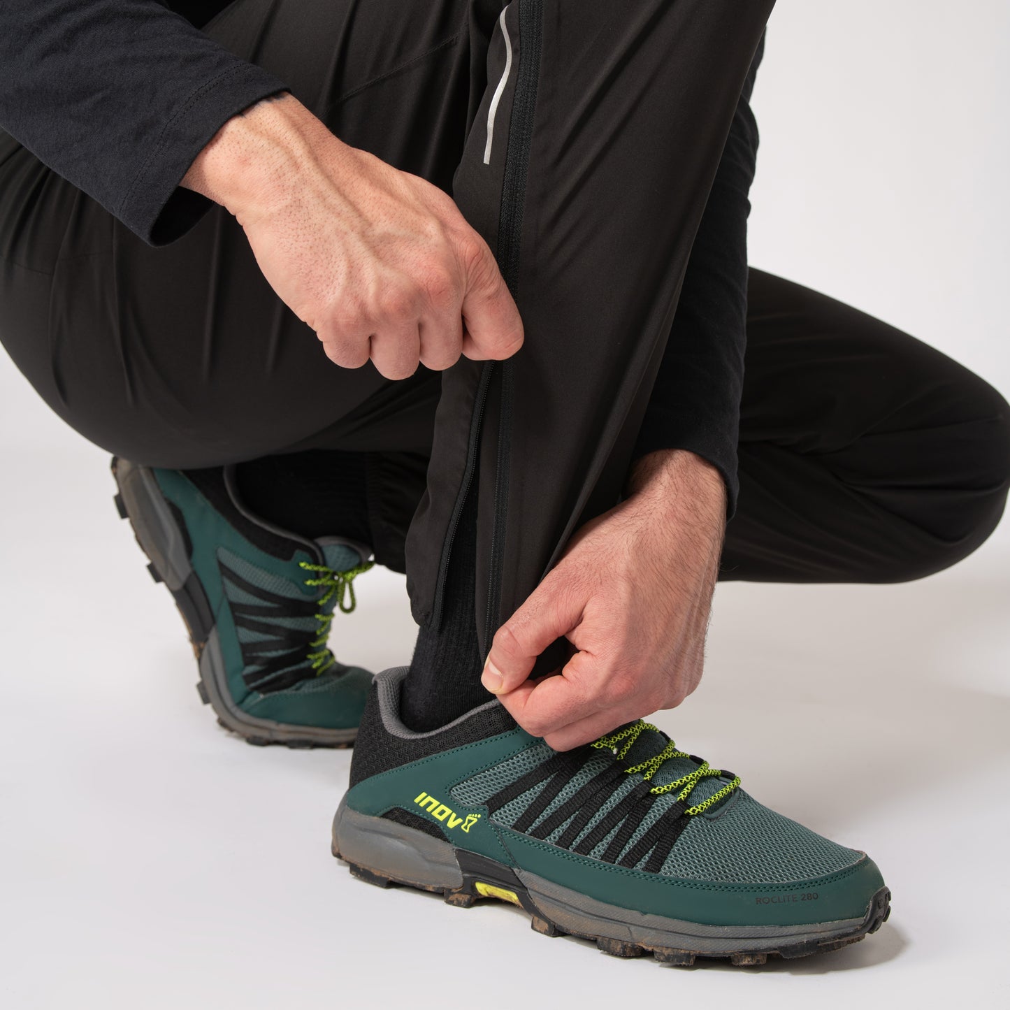 Ultralite - Men's Waterproof Regular Length Trousers - Jet Black