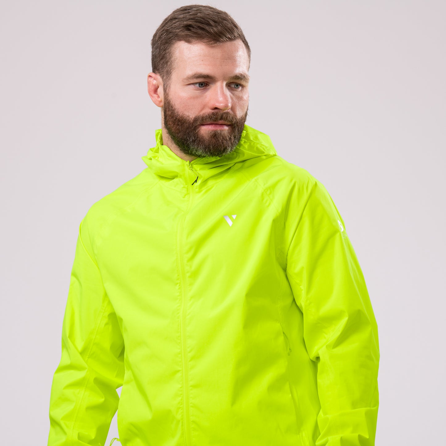 Ultralite - Men's Running Jacket - Neon Yellow