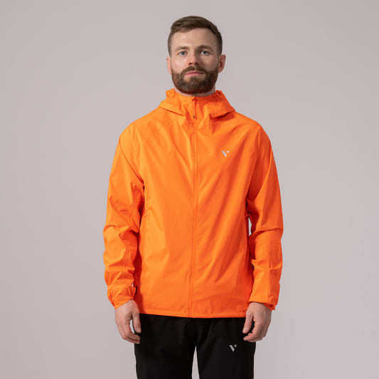 Ultralite - Men's Running Jacket - Neon Orange