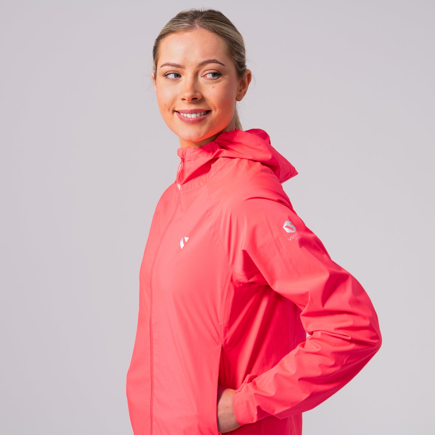 Ultralite -  Women's Running Jacket - Neon Watermelon
