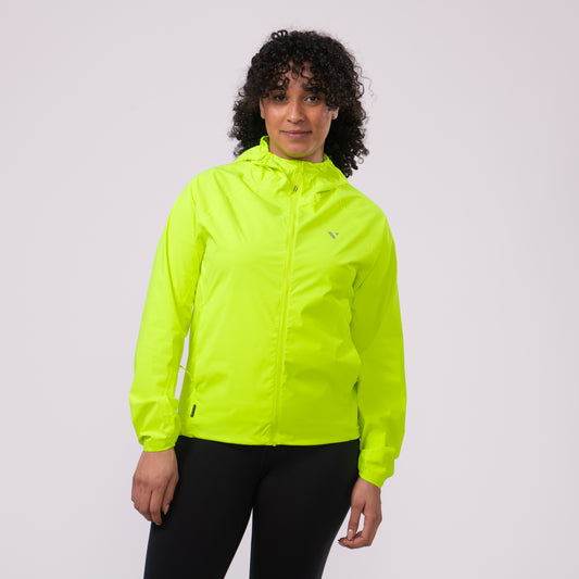 Ultralite - Women's Running Jacket - Neon Yellow