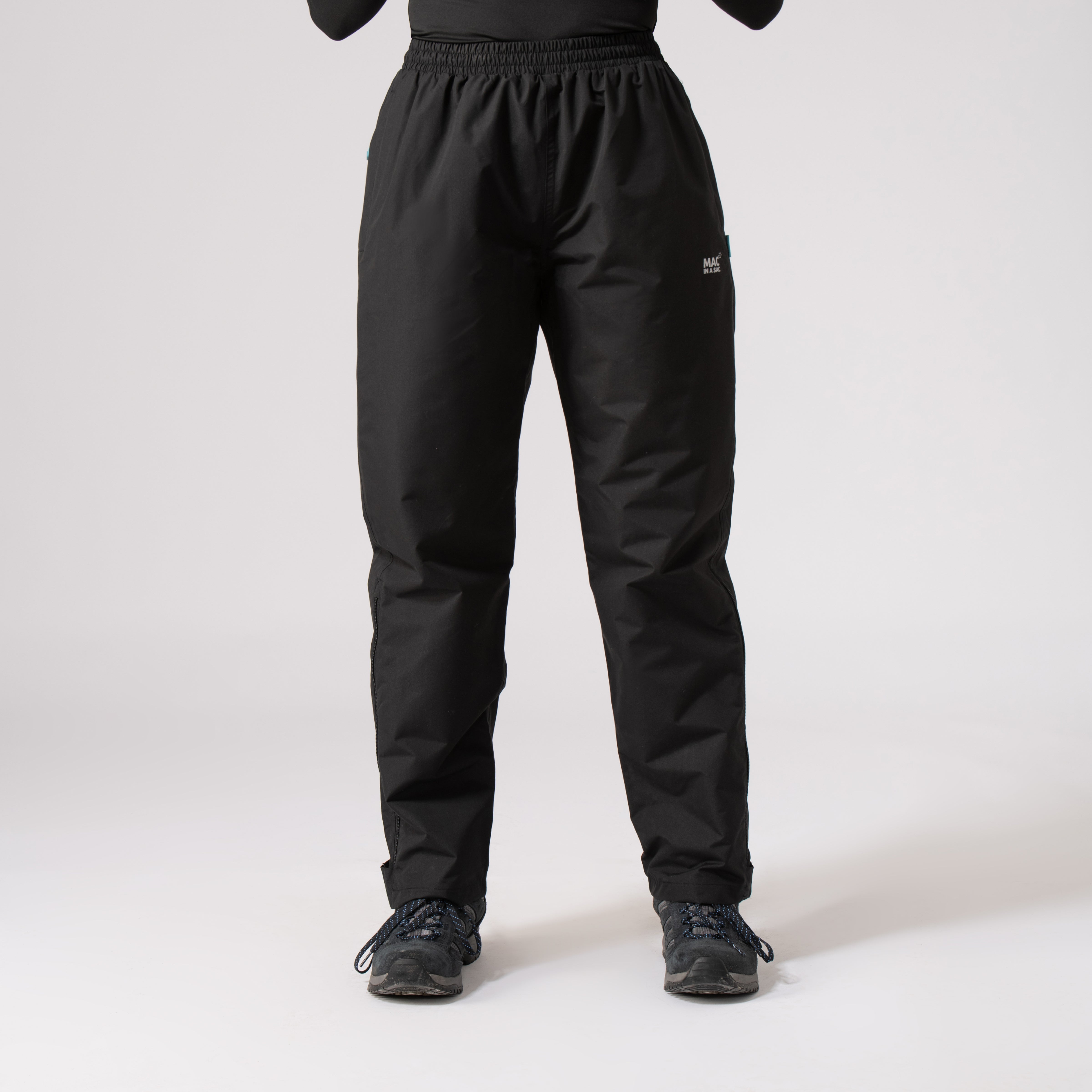 Voyager - Women's Waterproof Overtrousers - Liquorice – Mac in a Sac