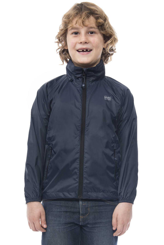 Origin Mini Packable Waterproof Kids Jacket - Navy