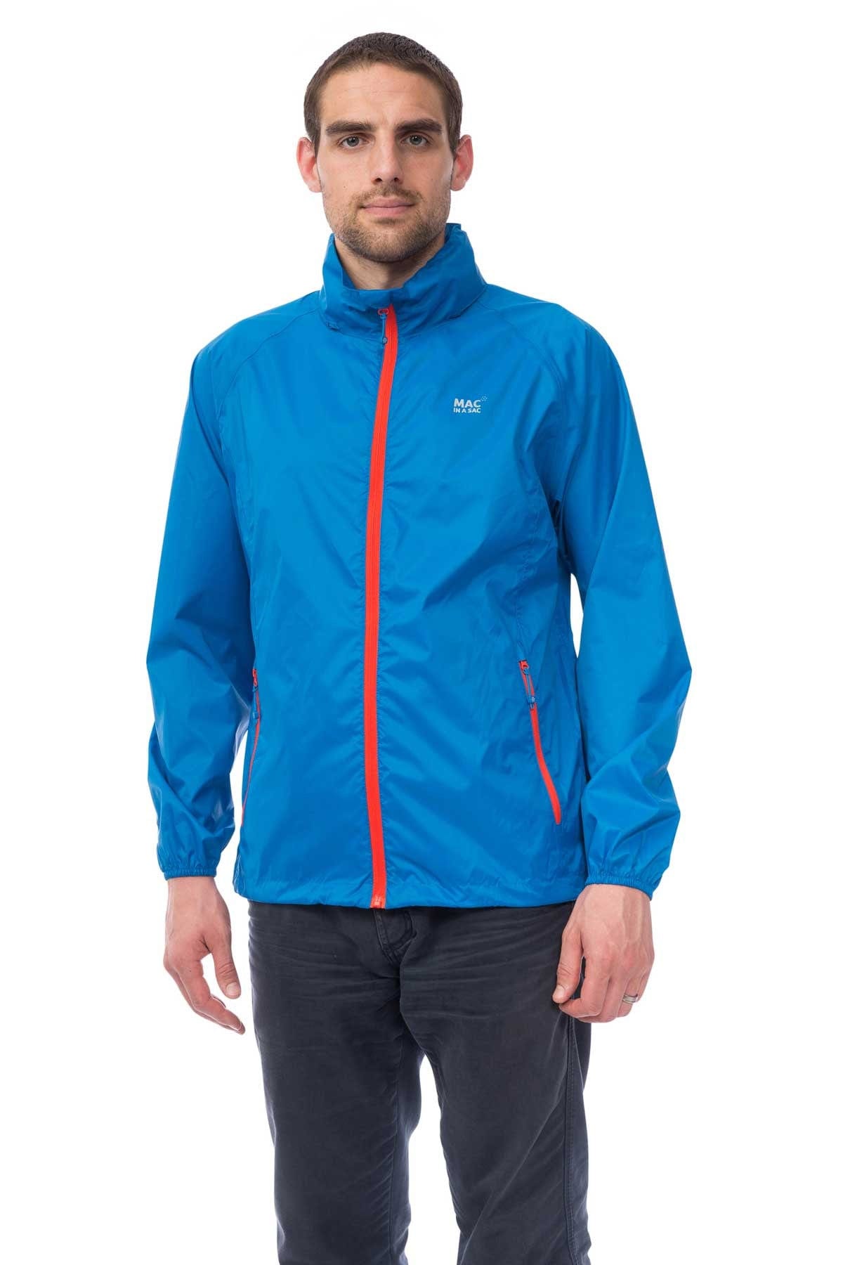 Origin Packable Waterproof Jacket - Electric Blue