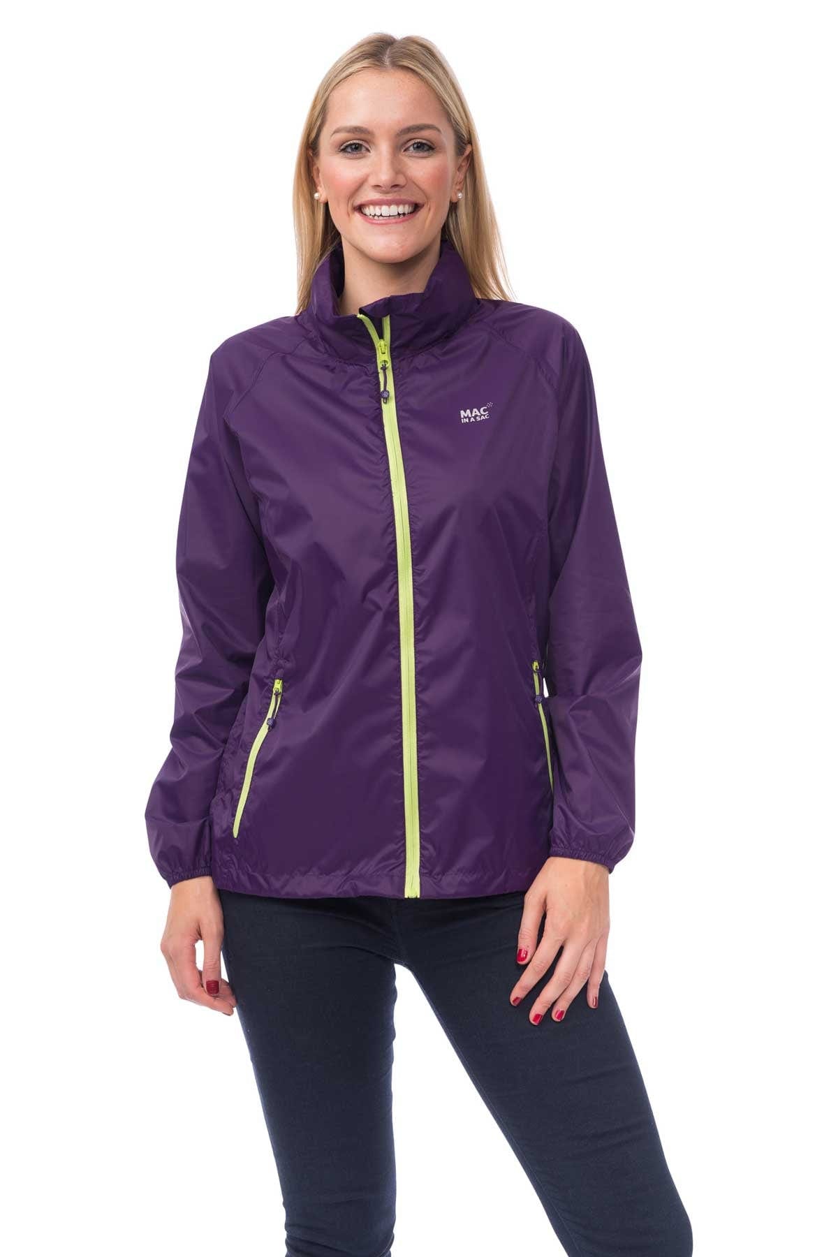 Origin Packable Waterproof Jacket - Grape