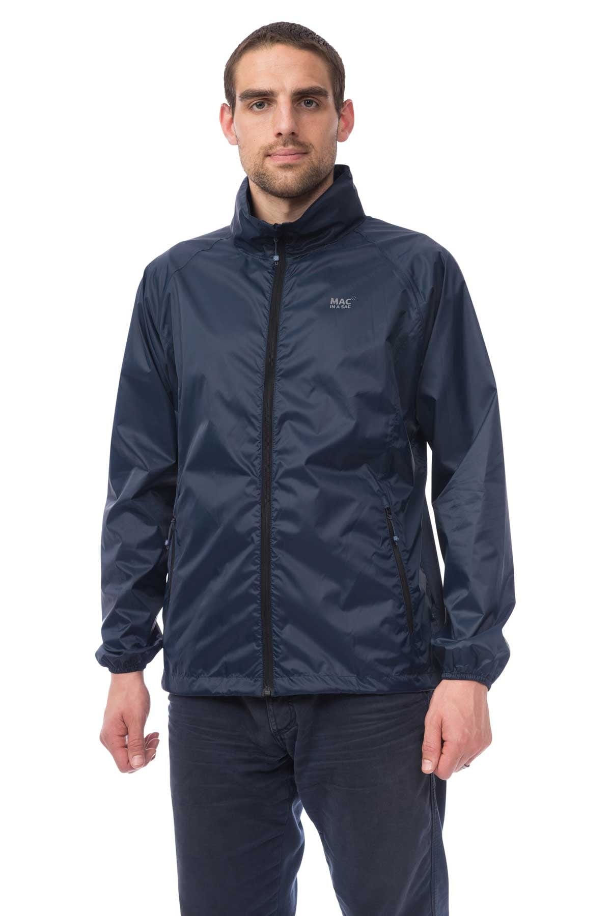Origin Packable Waterproof Jacket - Navy