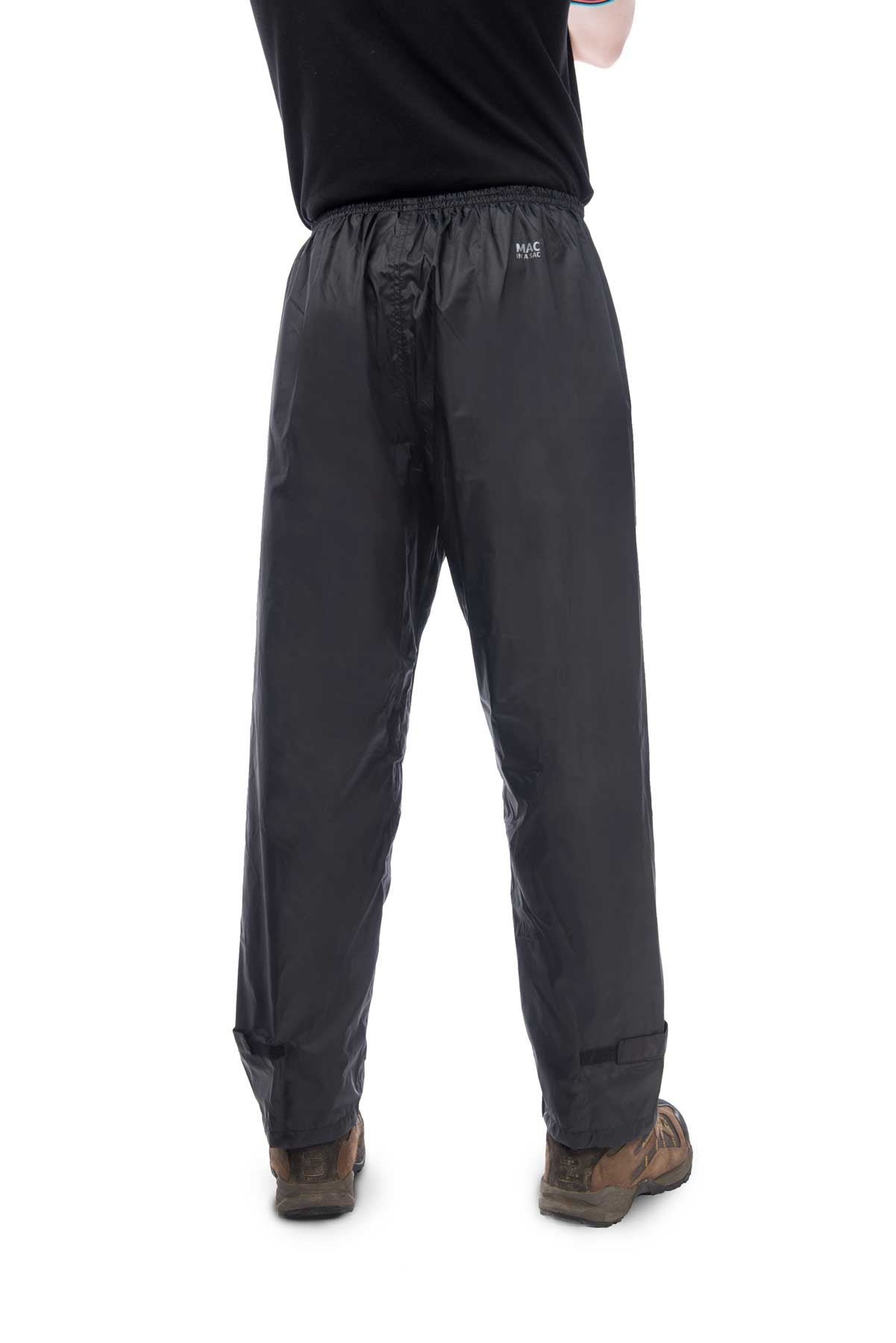 Origin Packable Waterproof Overtrousers - Black