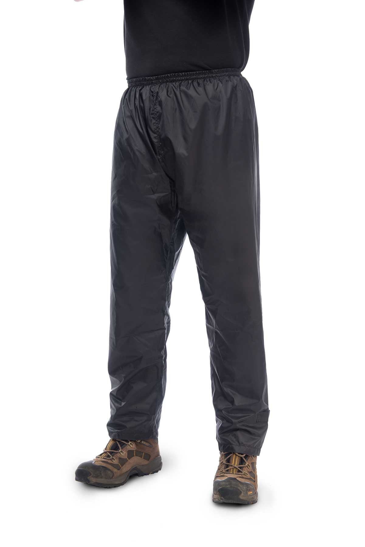 Origin Packable Waterproof Overtrousers - Black
