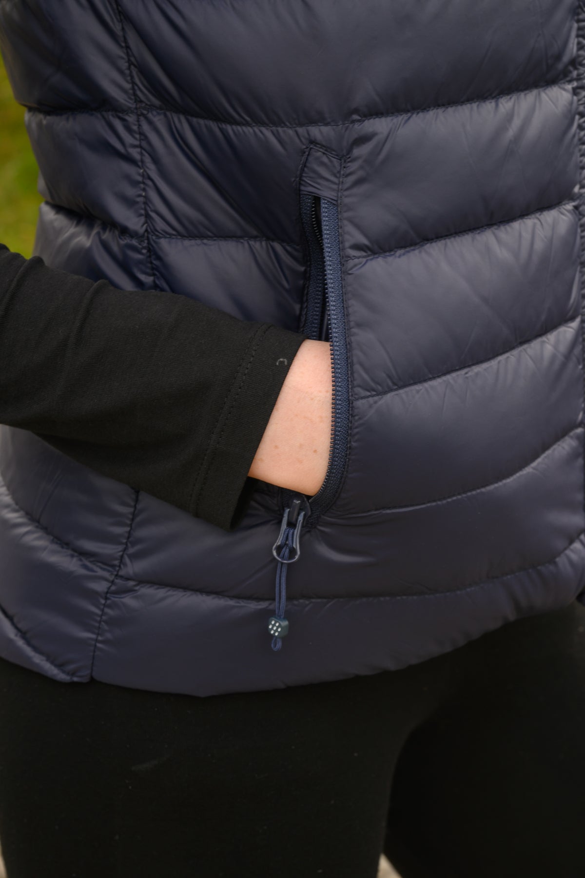 Alpine - Women's Packable Down Gilet - Navy