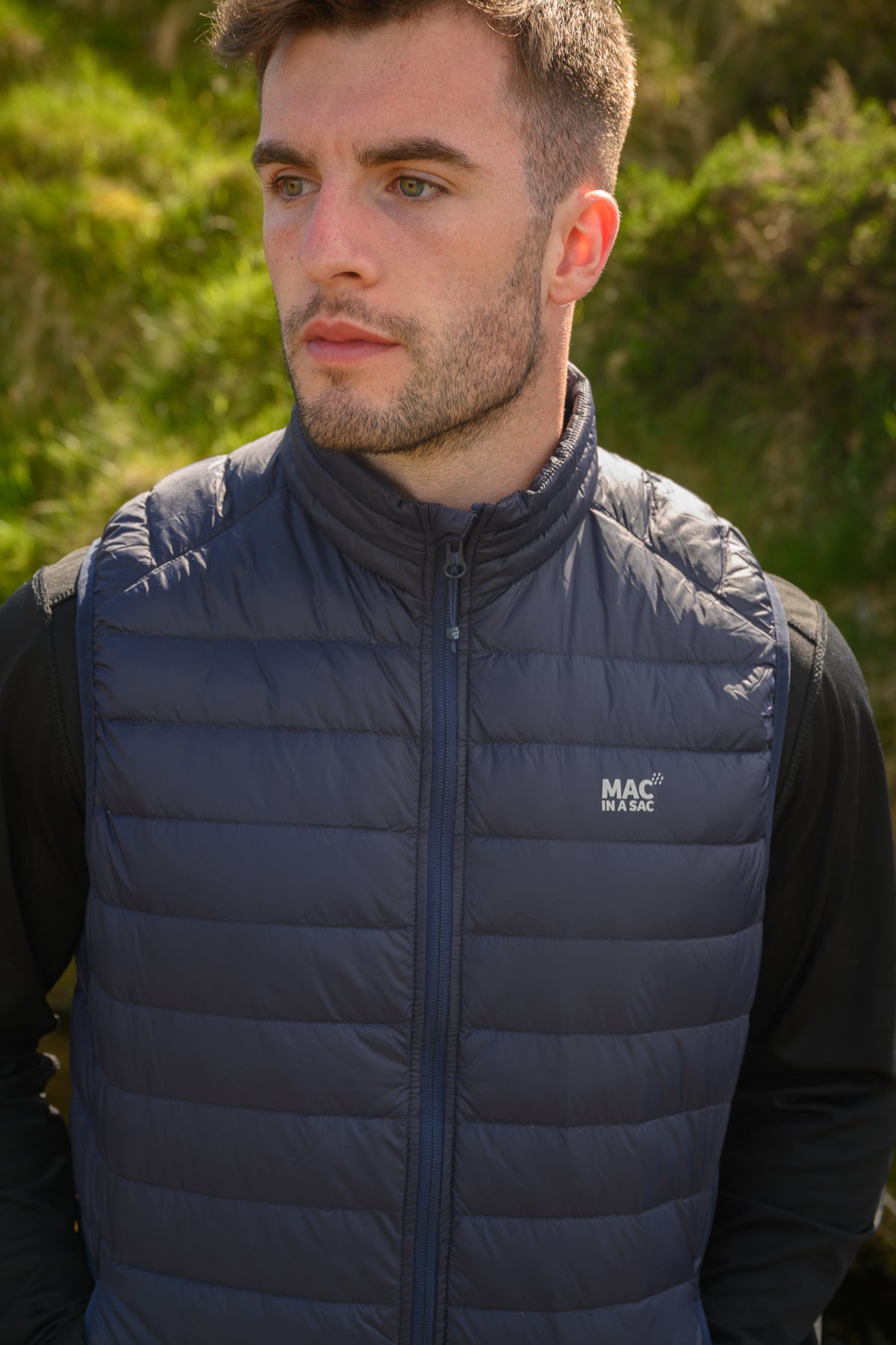 Alpine - Packable Men's Down Gilet - Navy