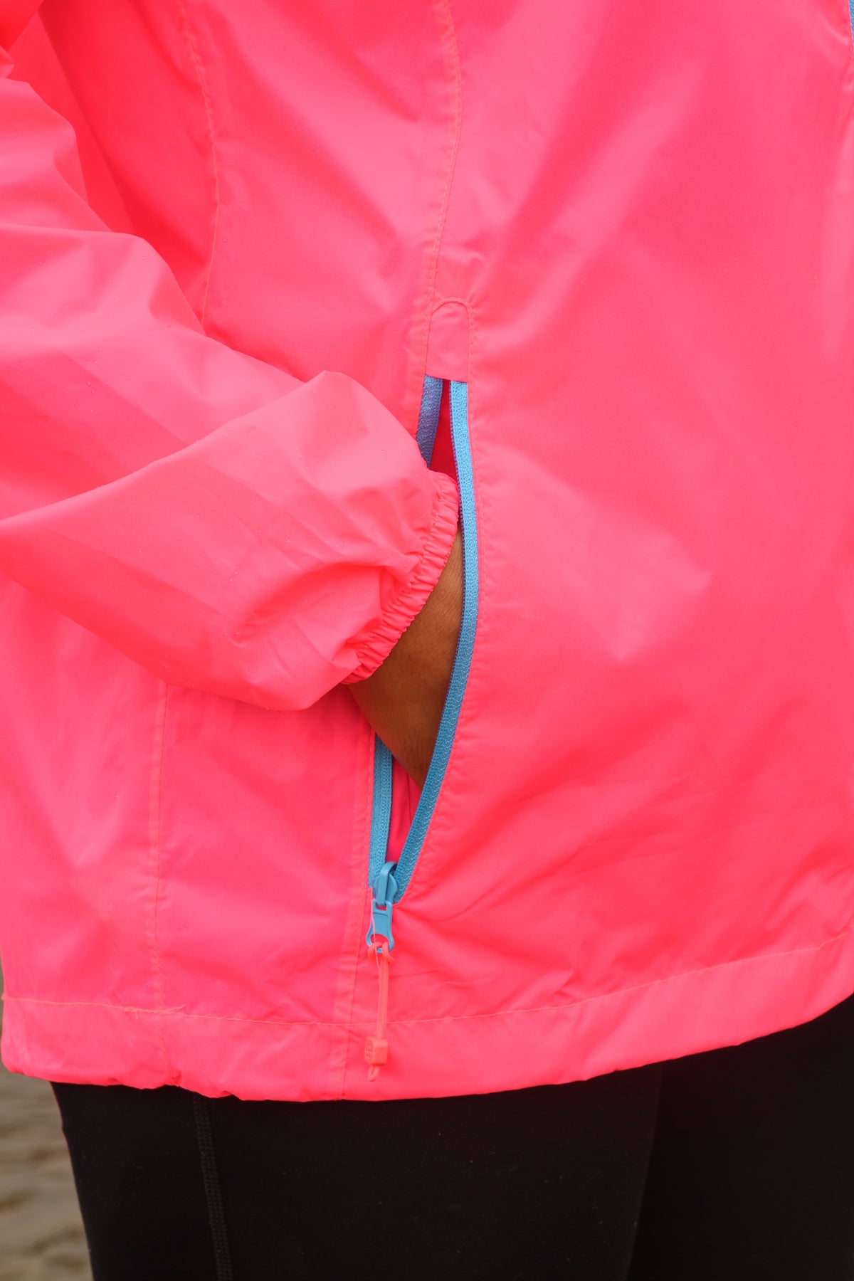 Origin Packable Waterproof Jacket - Neon Pink