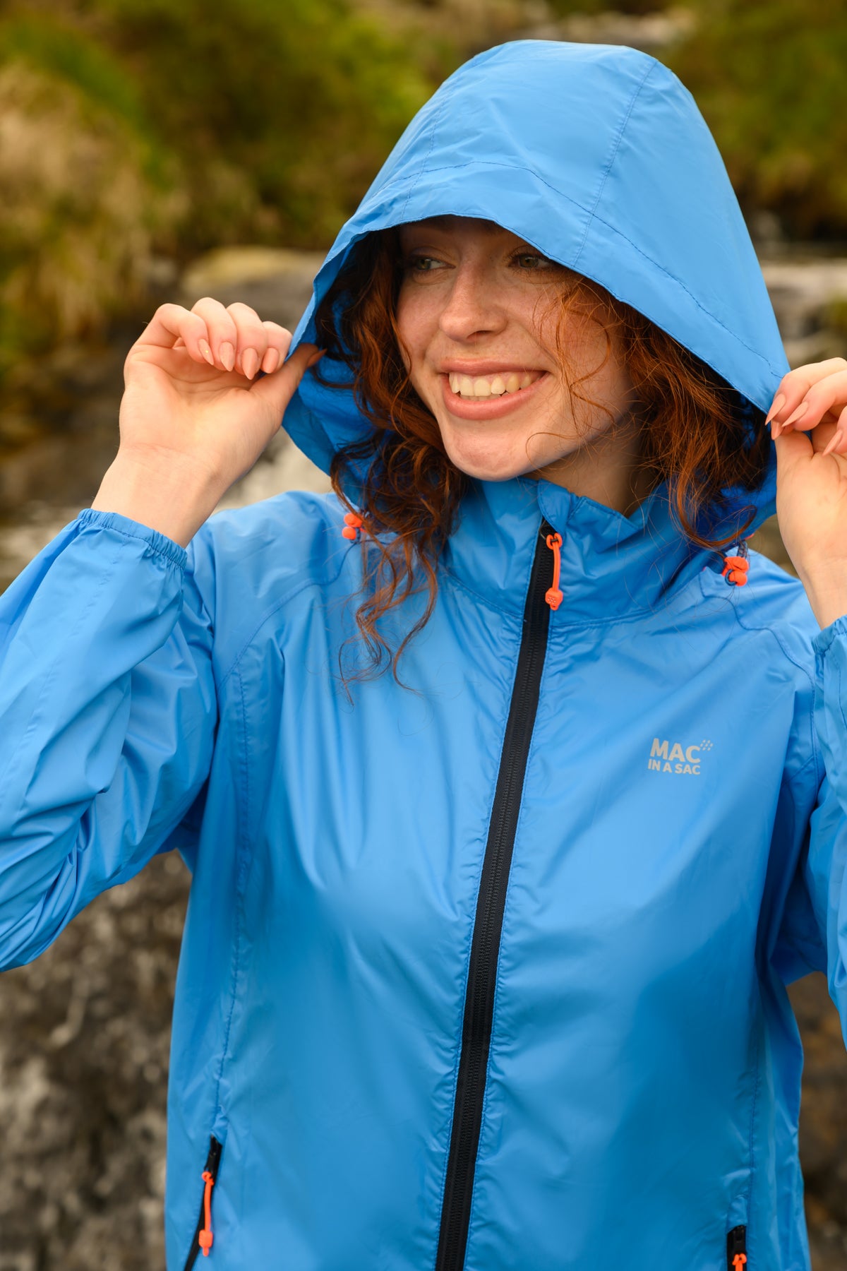 Origin Packable Waterproof Jacket - Ocean