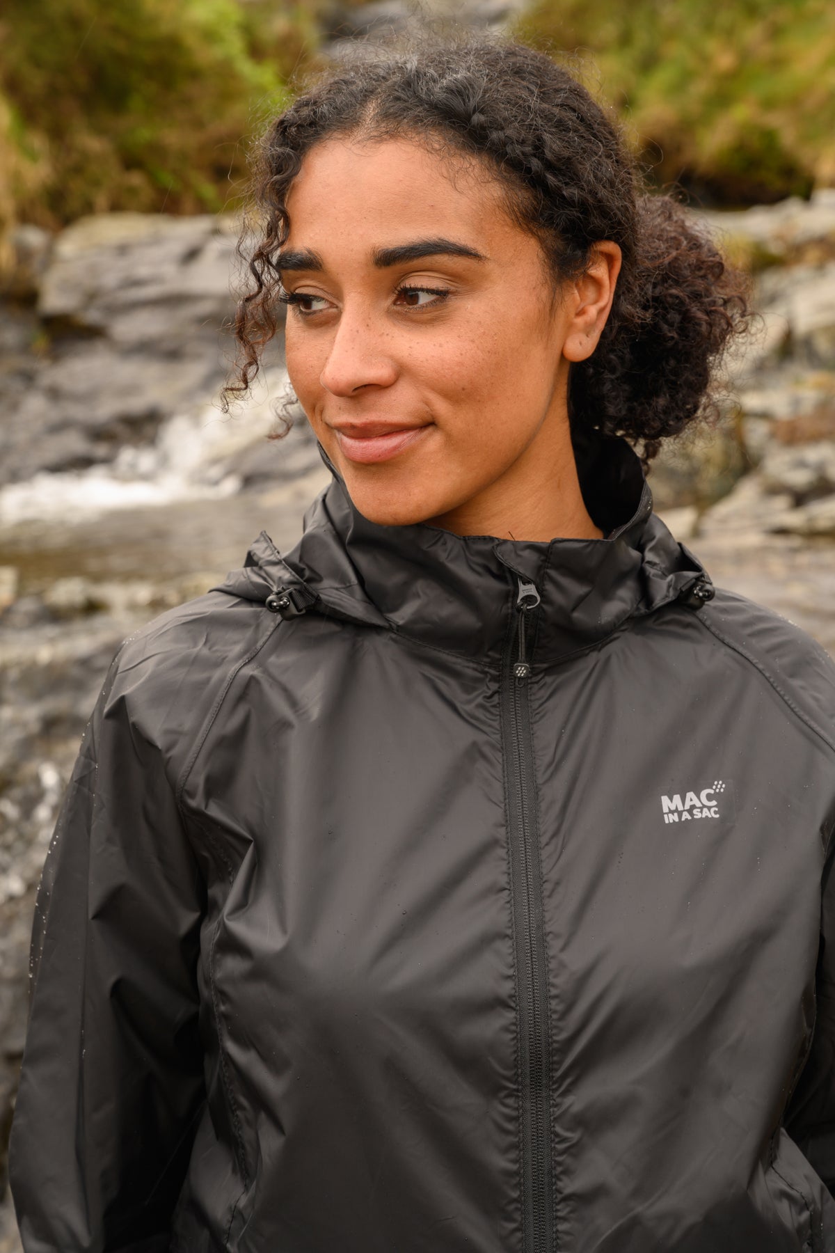 Origin Packable Waterproof Jacket - Black