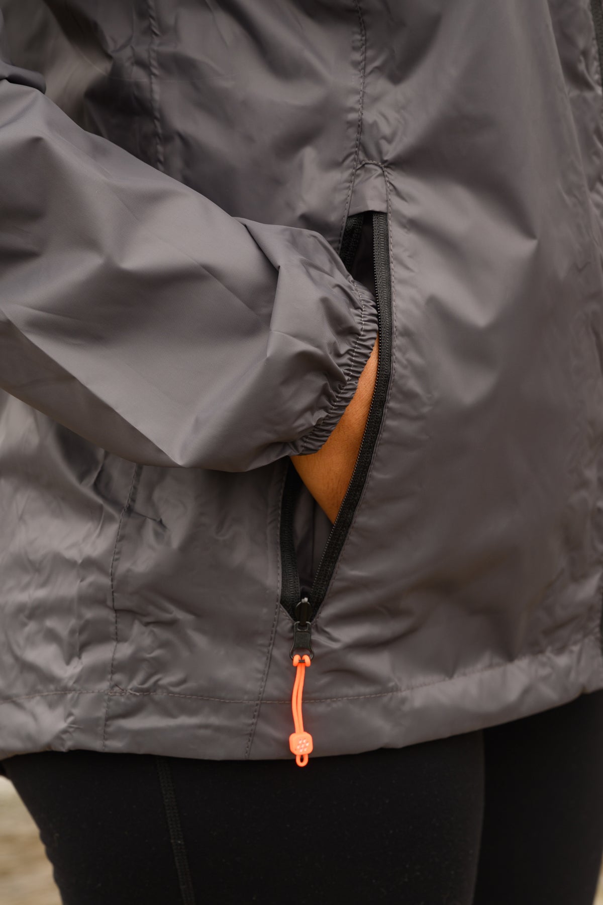 Origin Packable Waterproof Jacket - Charcoal