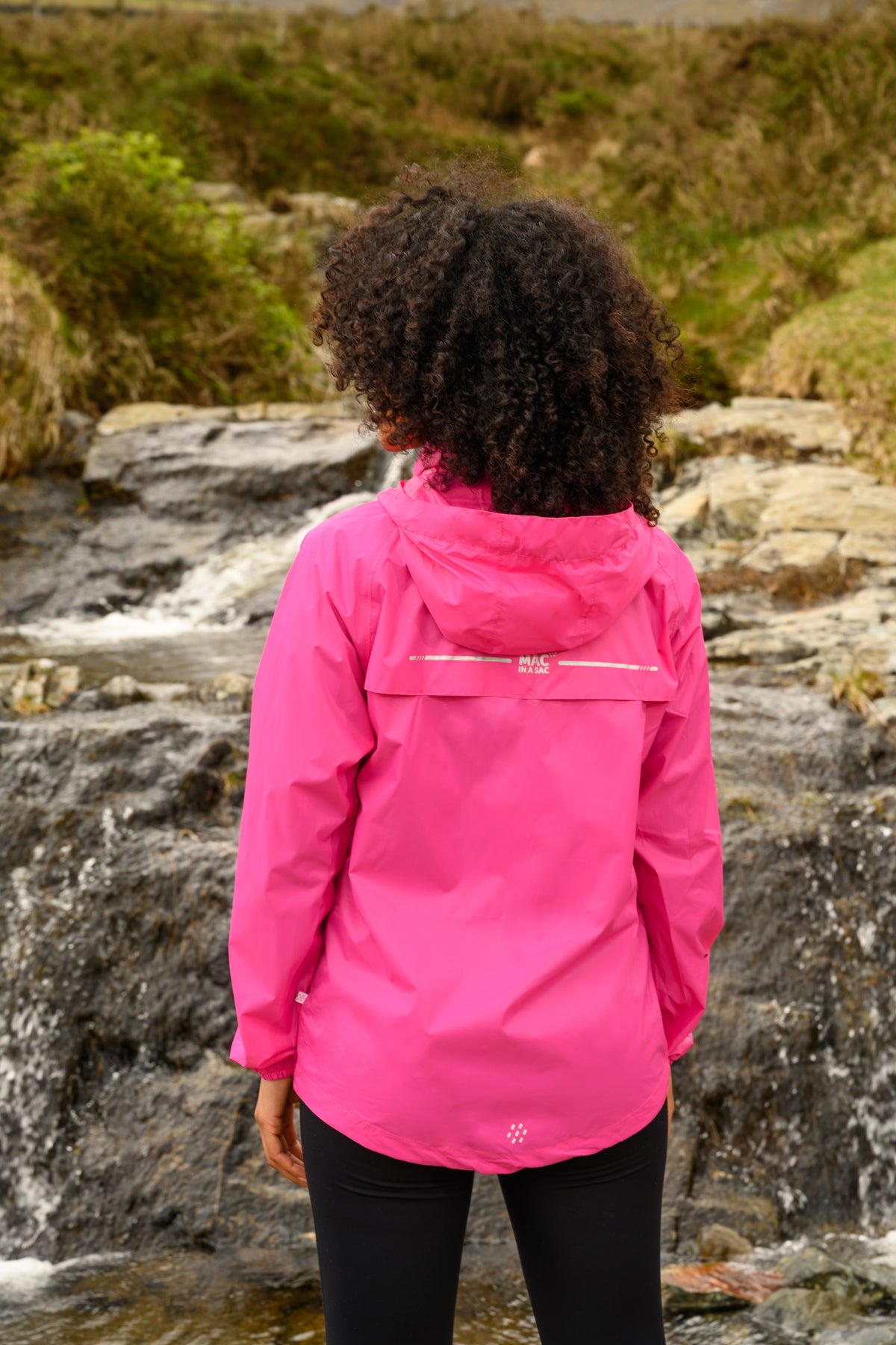Origin Packable Waterproof Jacket - Pink