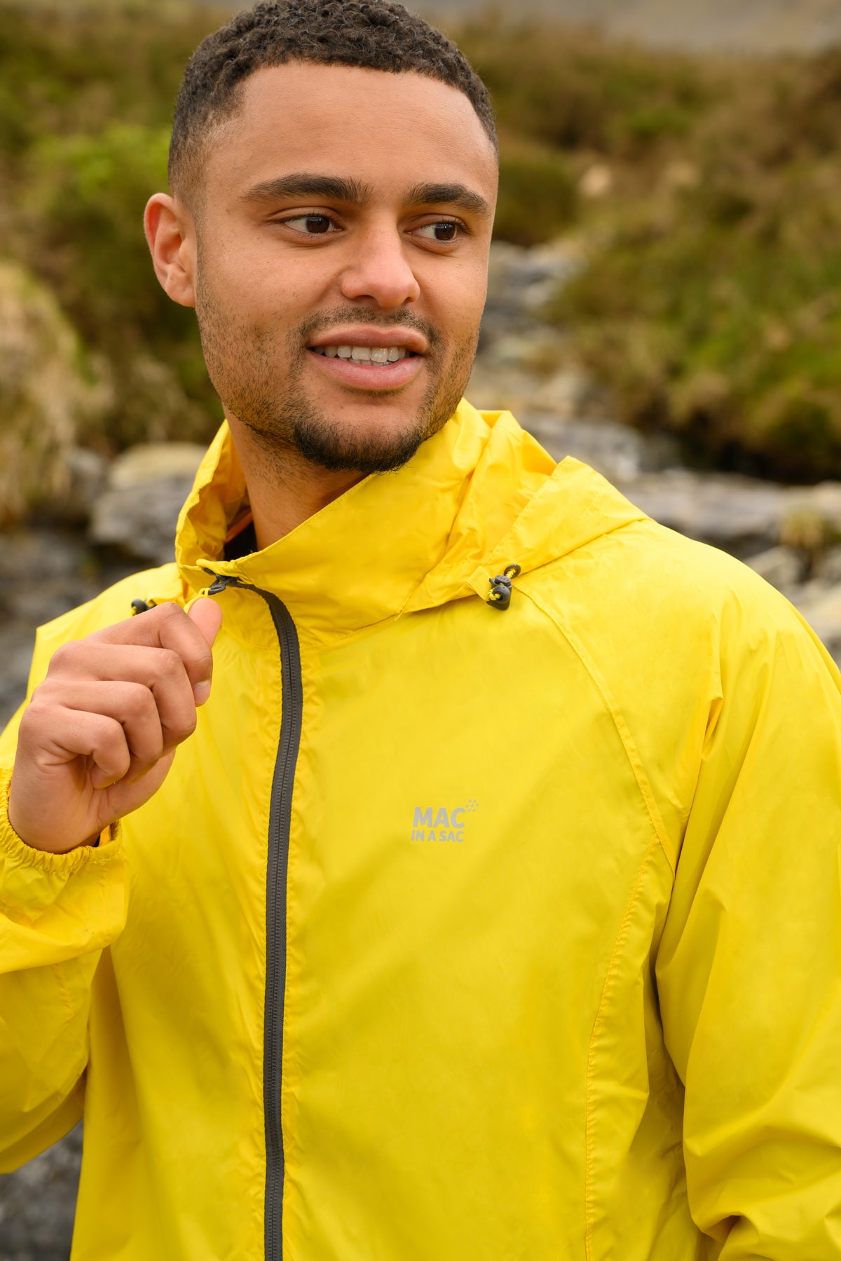 Origin Packable Waterproof Jacket - Yellow