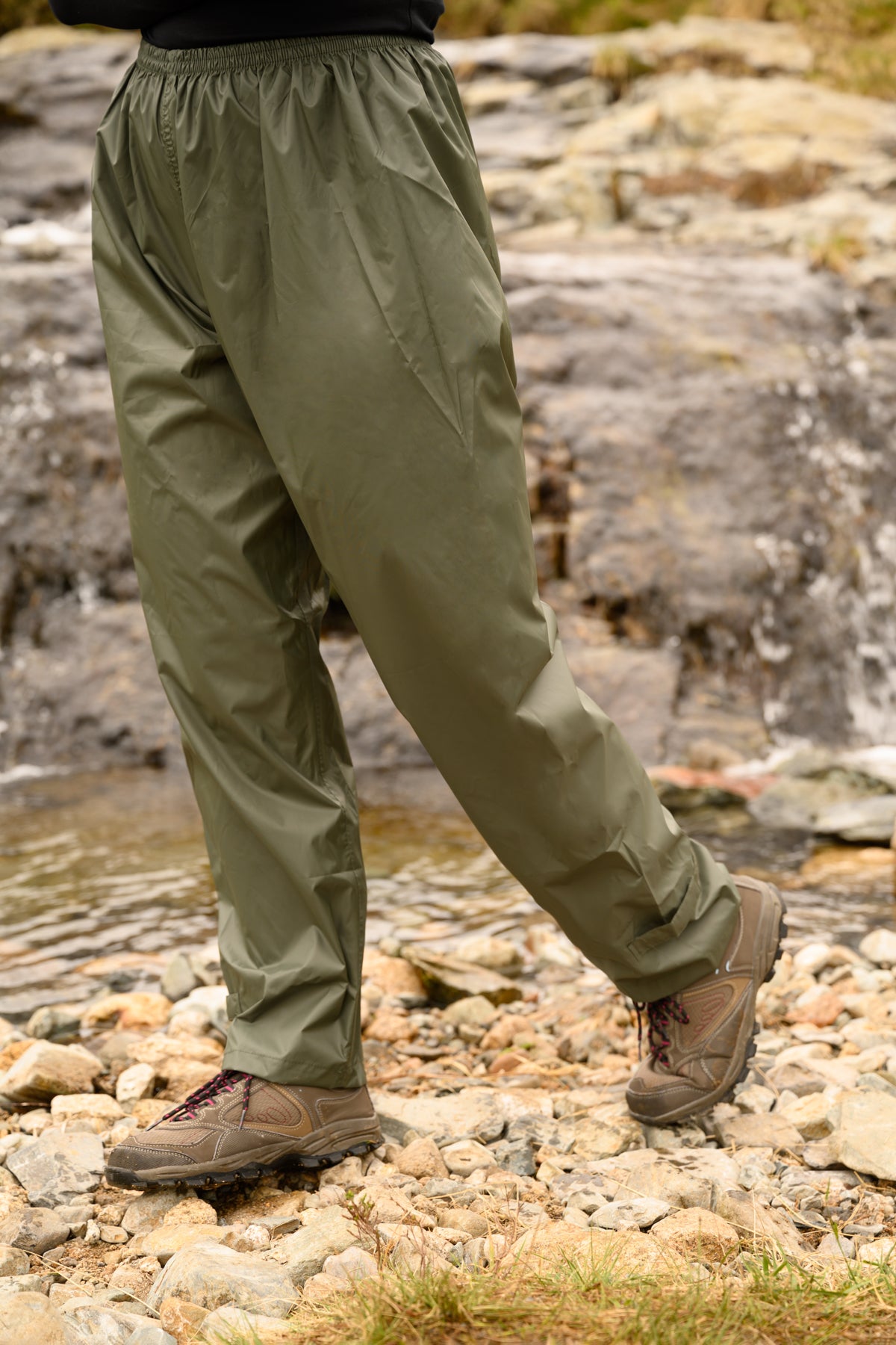 Overtrousers Packable Waterproof Overtrousers - Khaki