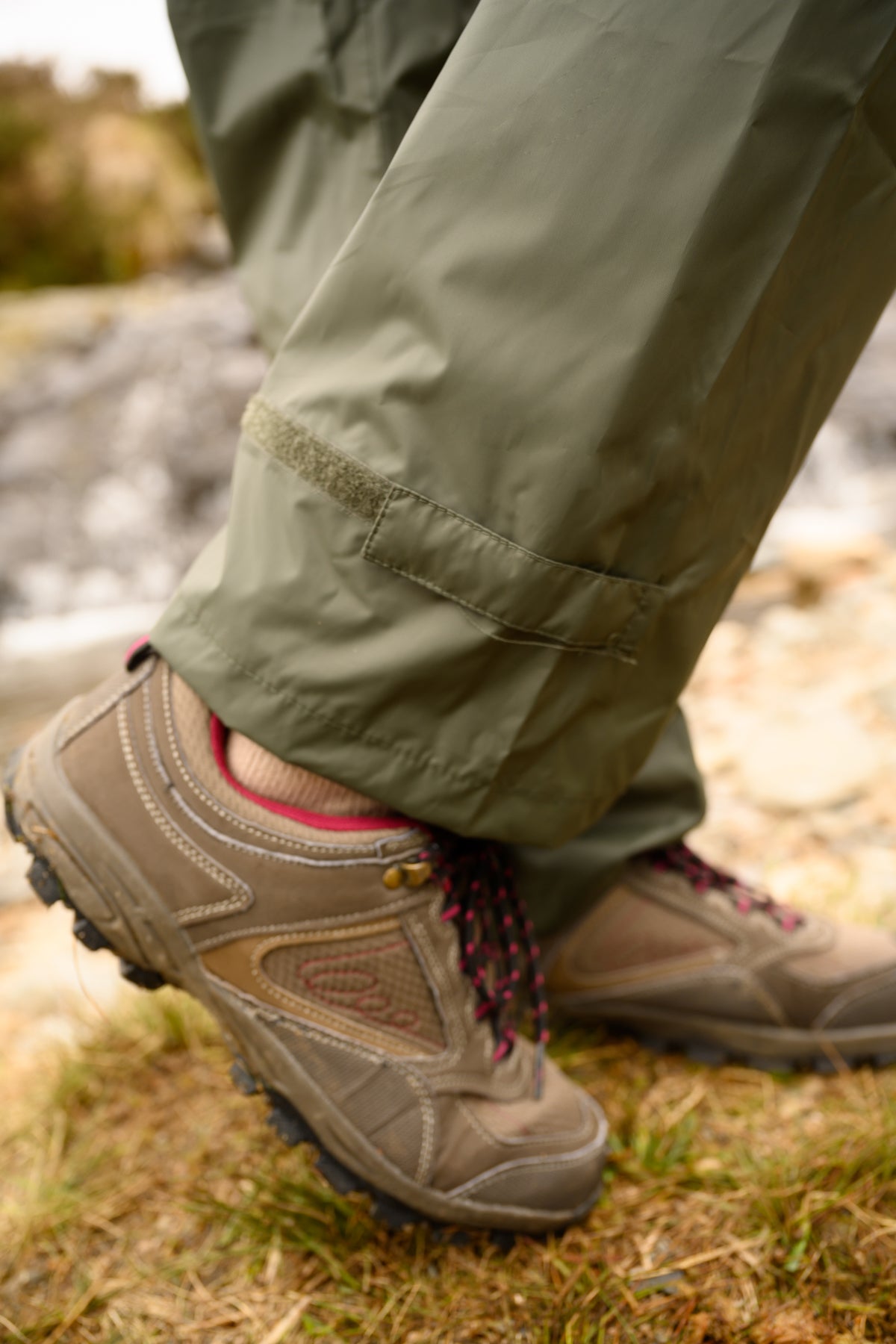 Origin Packable Waterproof Overtrousers - Khaki