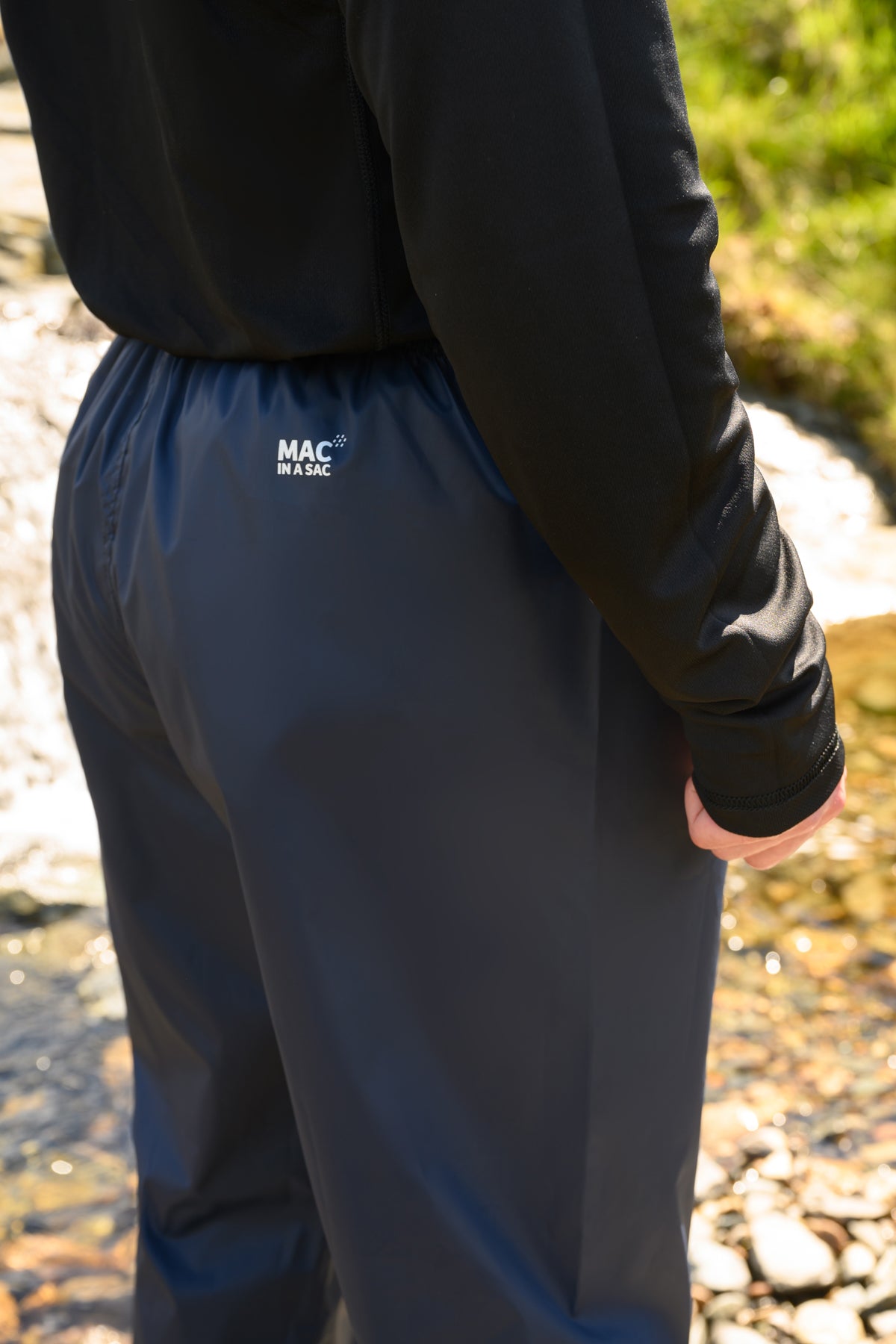 Origin Packable Waterproof Overtrousers - Navy