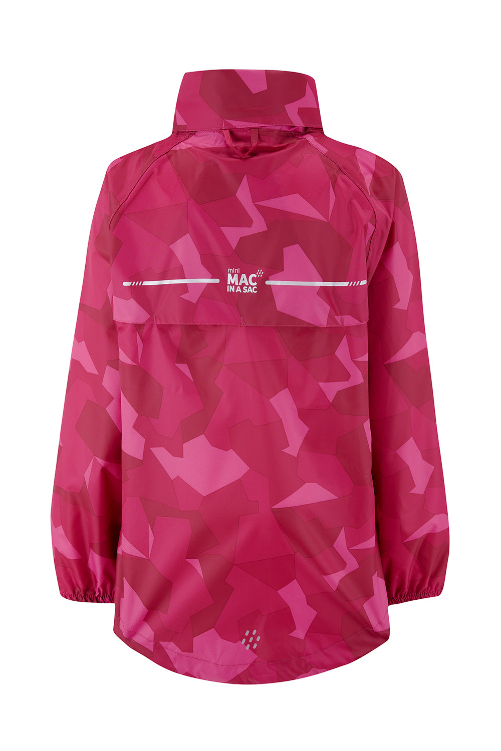 Origin Packable Waterproof Jacket - Pink Camo Tonal Zip