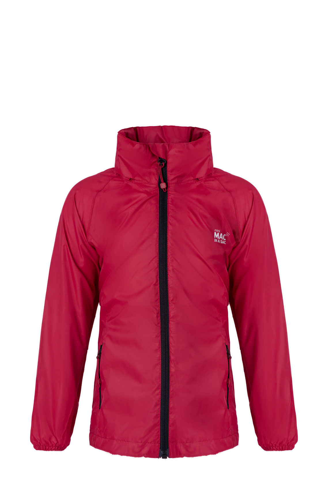 Origin Mini Packable Waterproof Kids Jacket - Lava Red