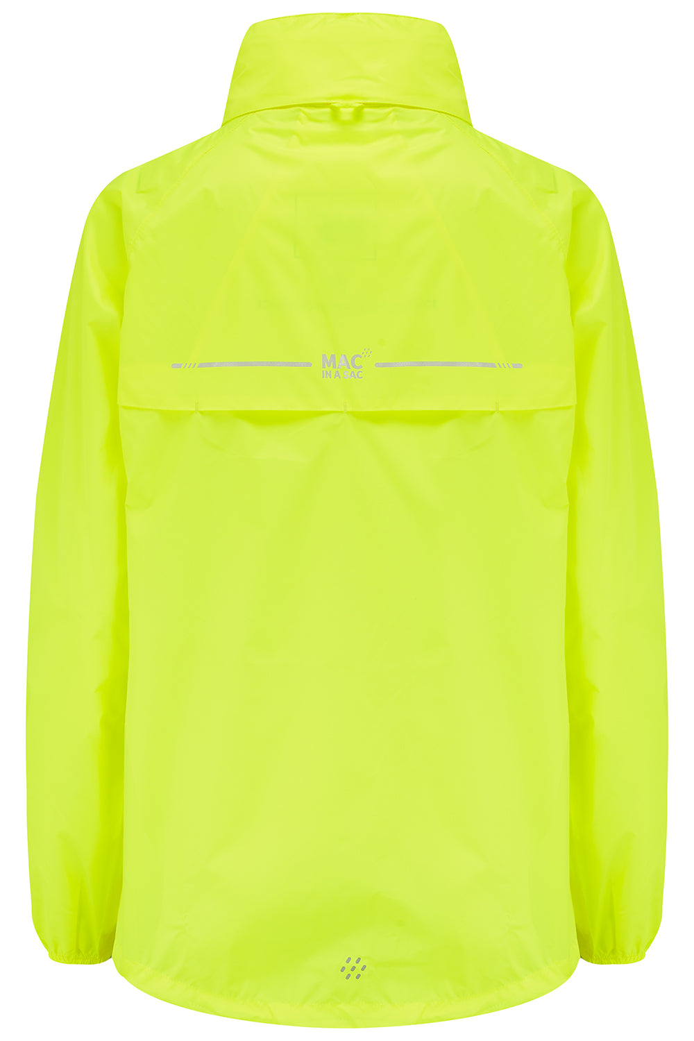 Origin Packable Waterproof Jacket - Neon Yellow Tonal Zip