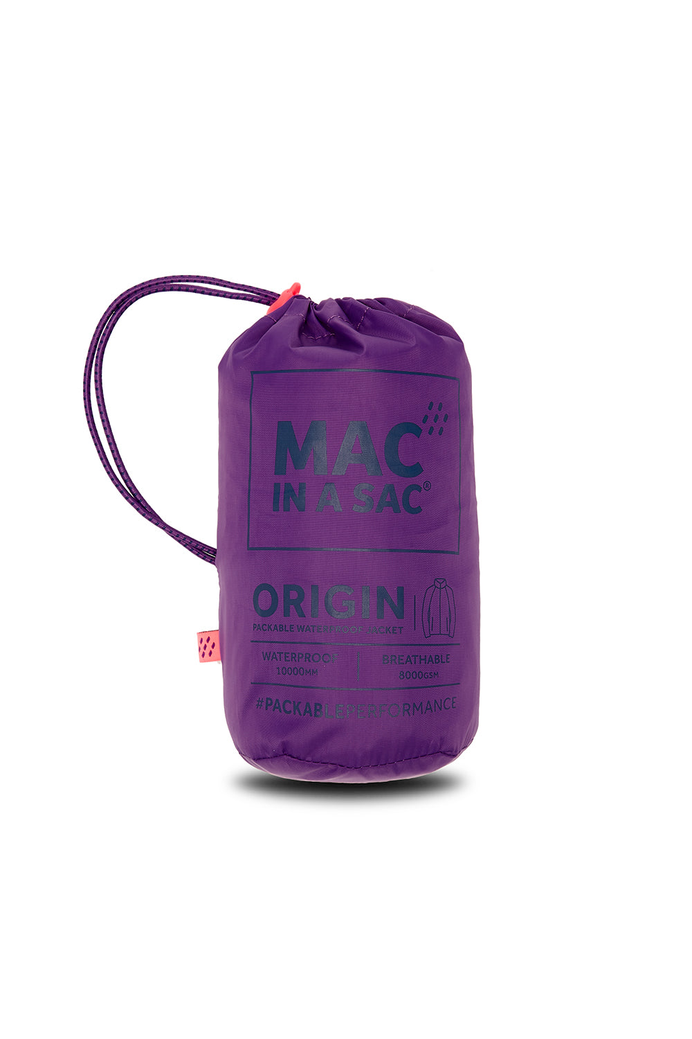 Origin Jacket. Packable Waterproof Mac in a Sac