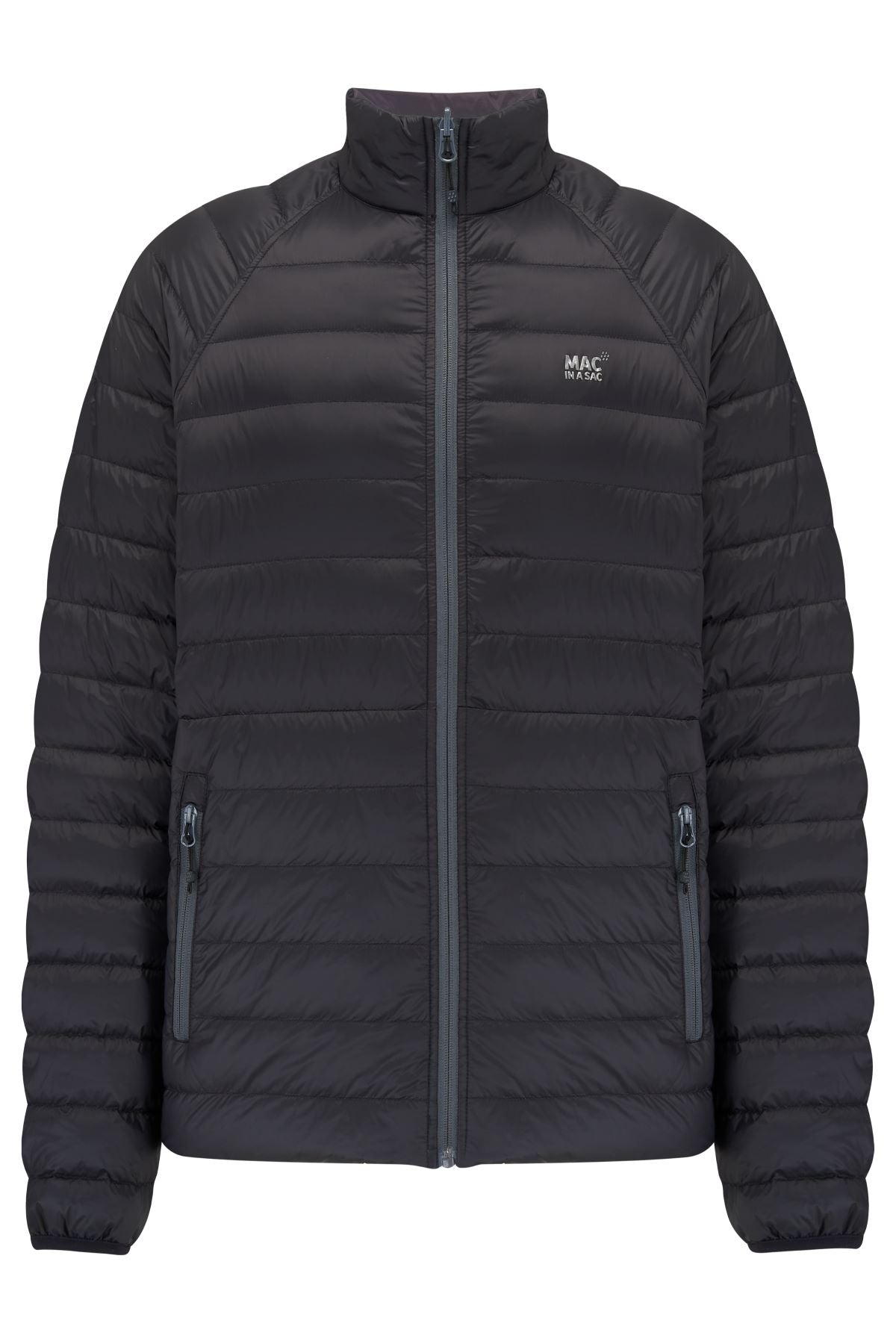 Polar - Packable Men's Down Jacket - Jet Black Charcoal