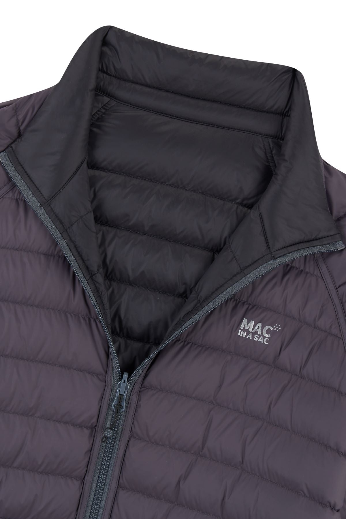 Polar - Packable Men's Down Jacket - Jet Black Charcoal