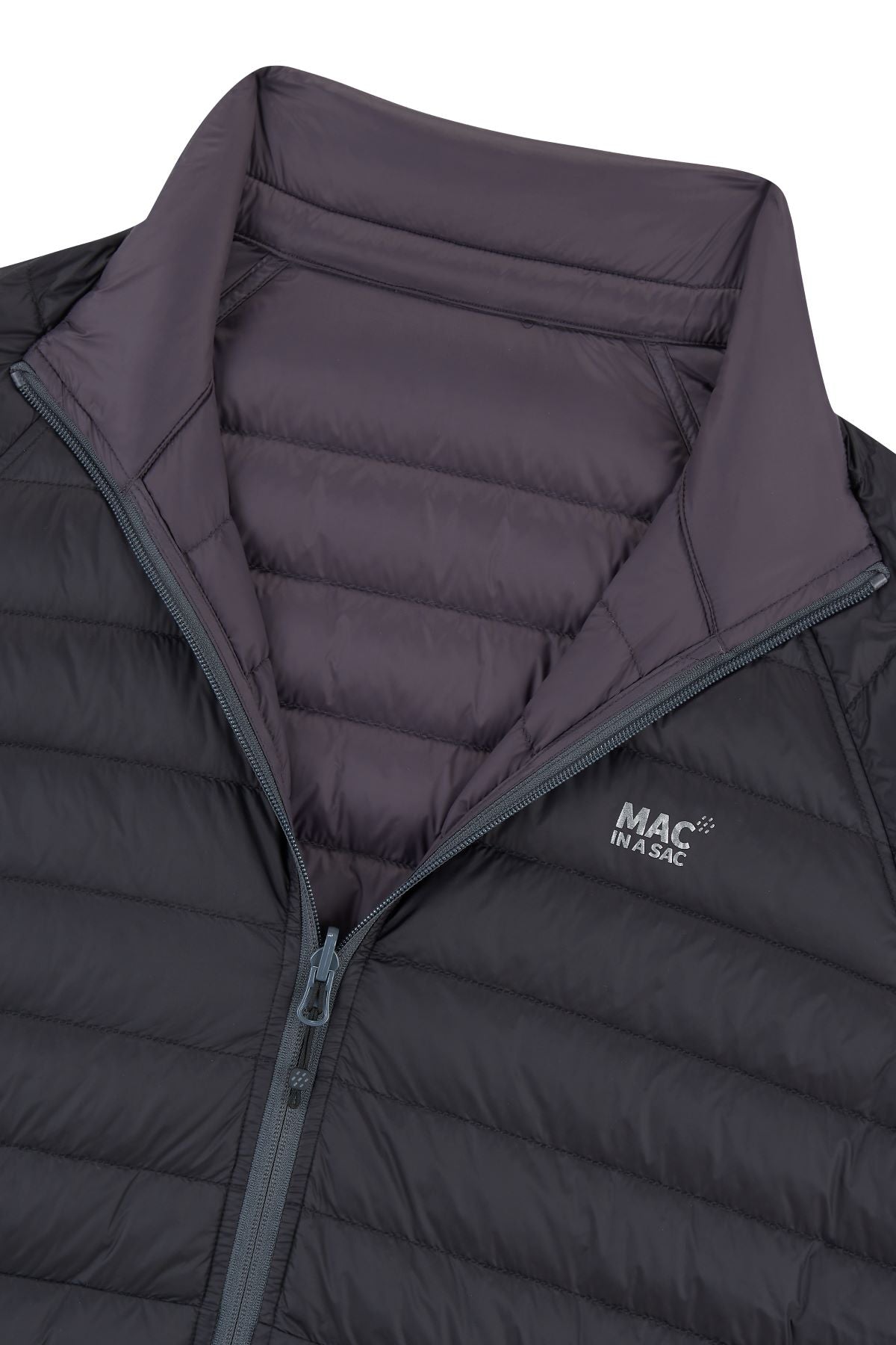 Polar - Packable Men's Down Jacket - Jet Black Charcoal