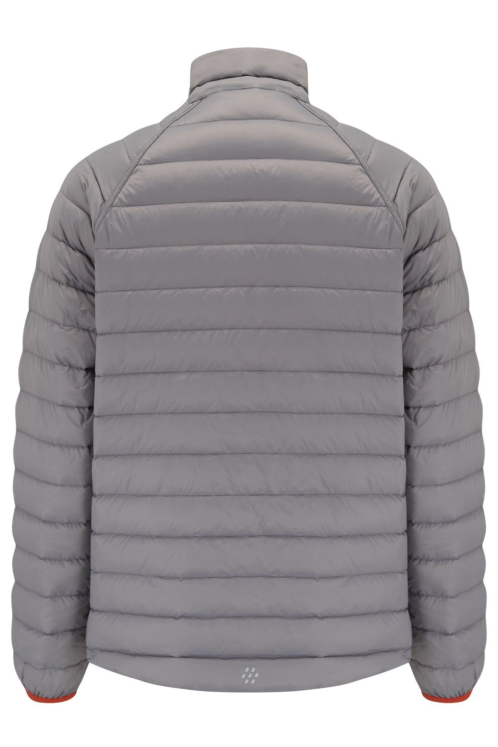 Polar - Packable Men's Down Jacket - Burnt Orange Grey