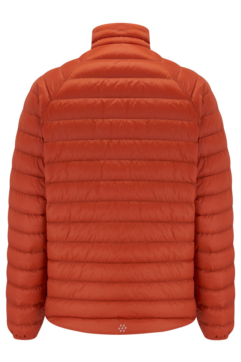 Polar - Packable Men's Down Jacket - Burnt Orange Grey