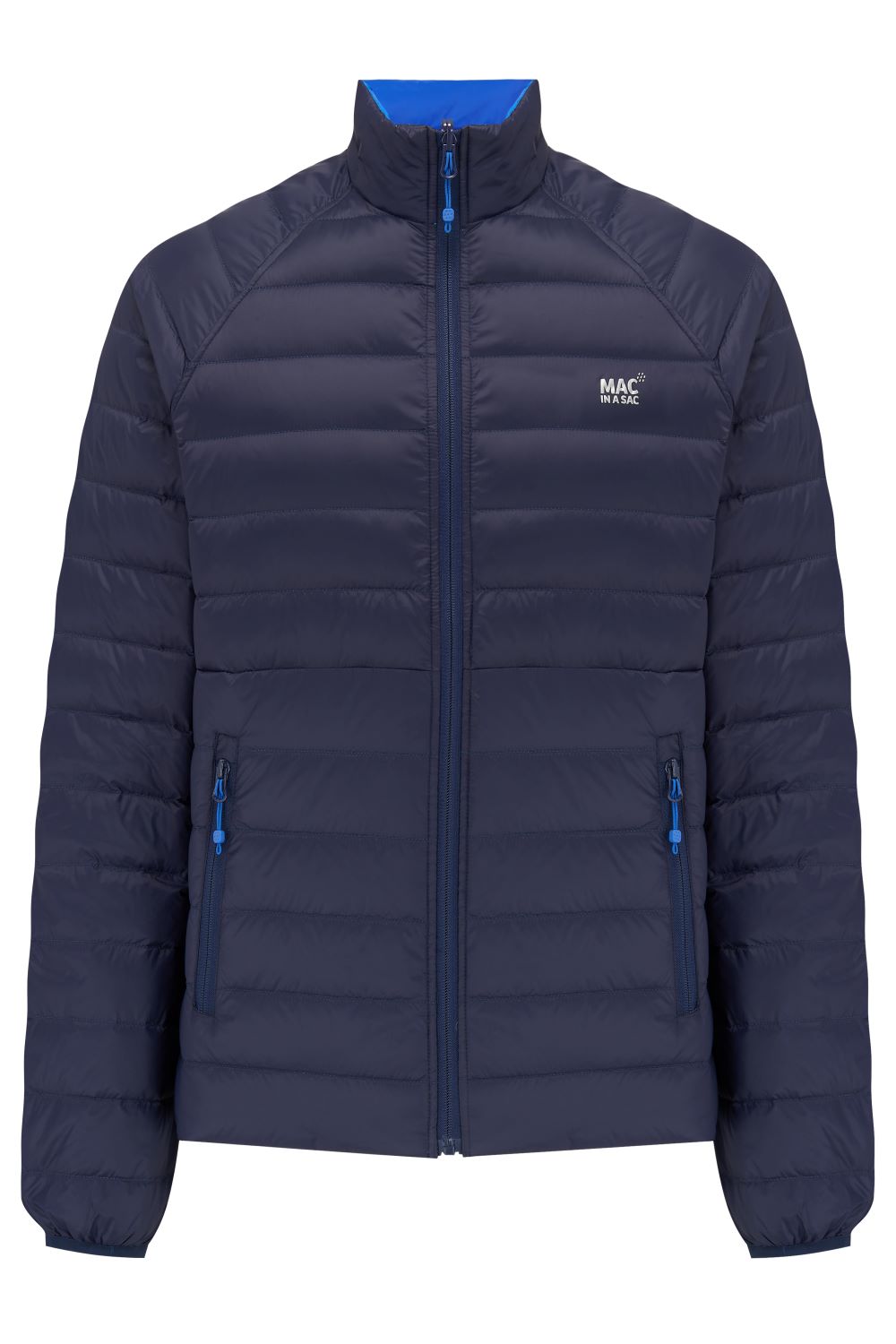 Polar - Packable Men's Down Jacket - Navy Saxe Blue