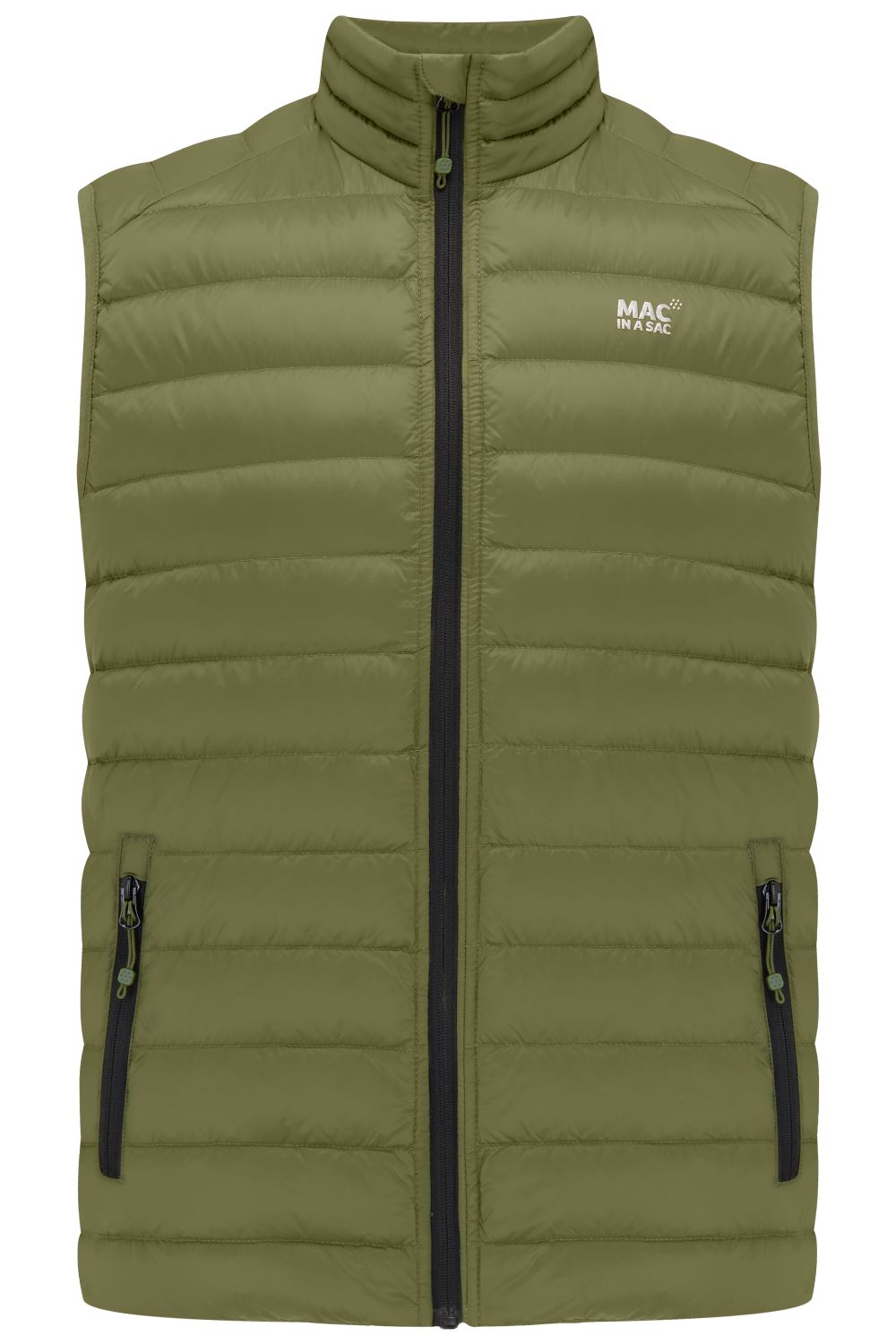 Alpine - Packable Men's Down Gilet - Khaki