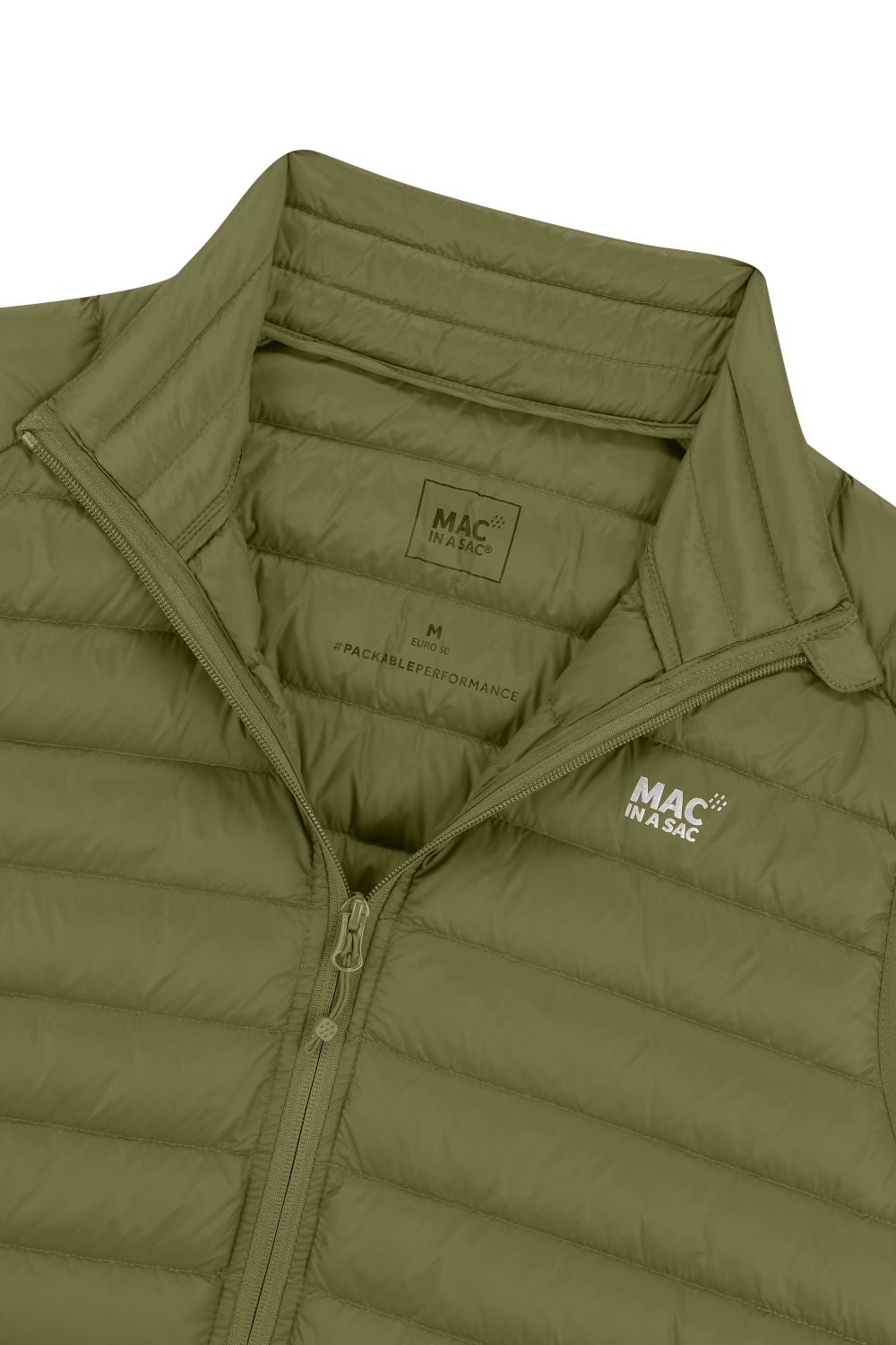 Alpine - Packable Men's Down Gilet - Khaki