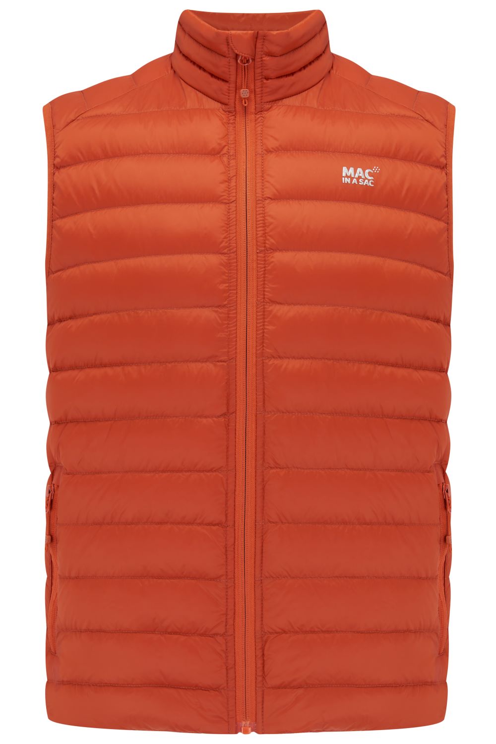 Alpine - Packable Men's Down Gilet - Burnt Orange