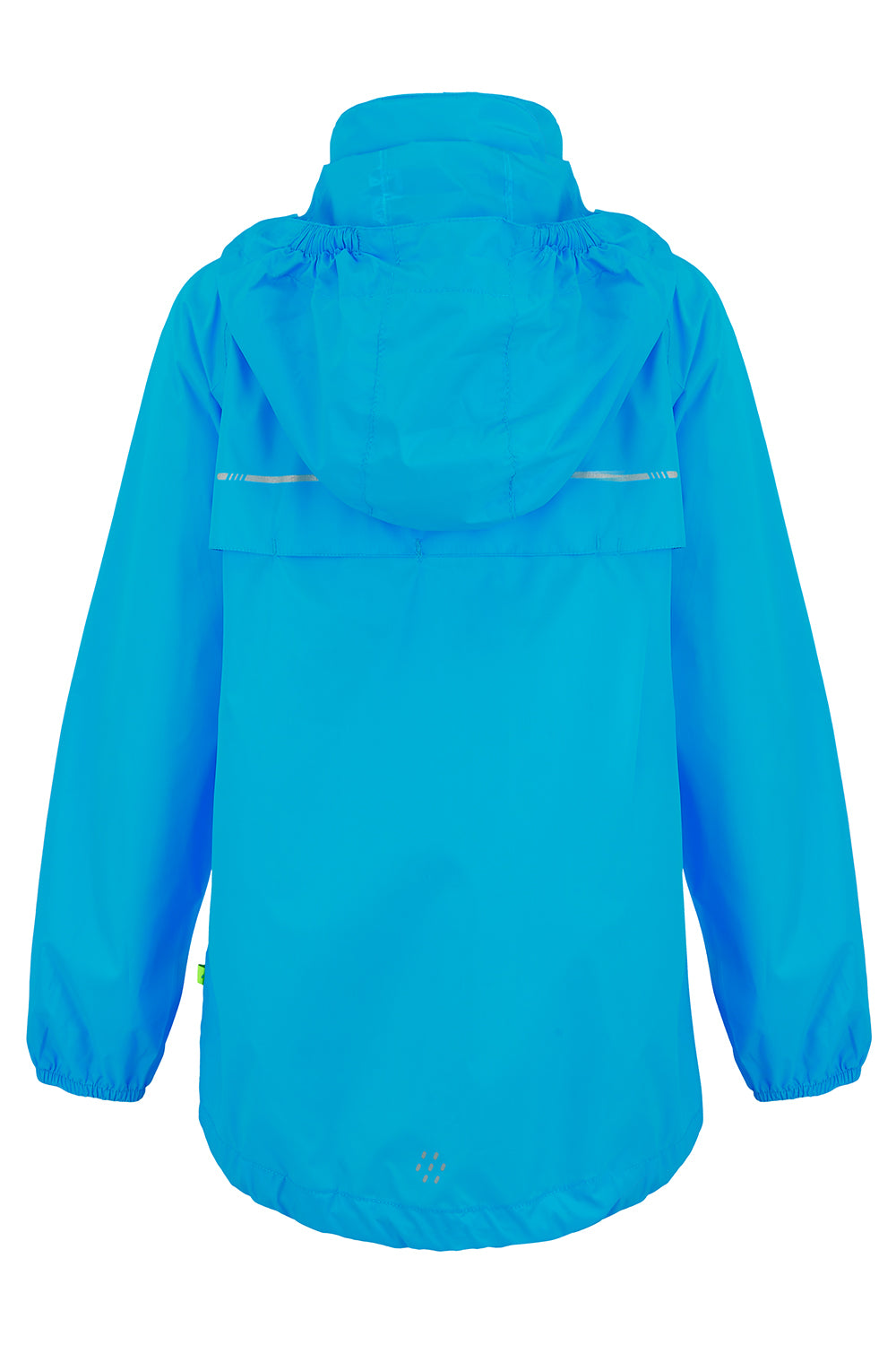 Origin Mini Packable Waterproof Kids Jacket - Neon Blue