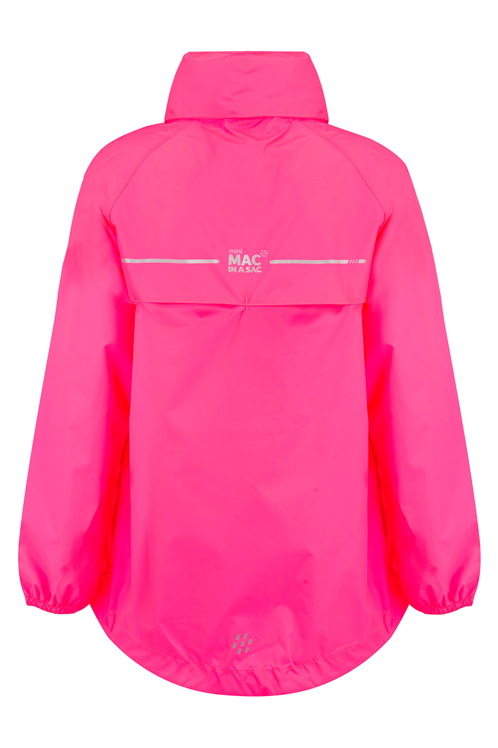 Origin Mini Packable Waterproof Kids Jacket - Neon Pink