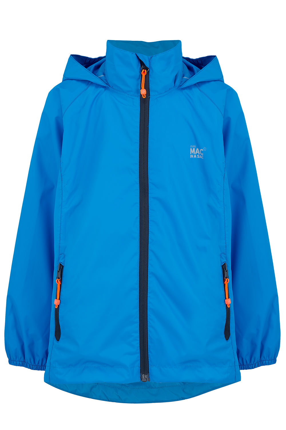 Origin Mini Packable Waterproof Kids Jacket - Ocean Blue