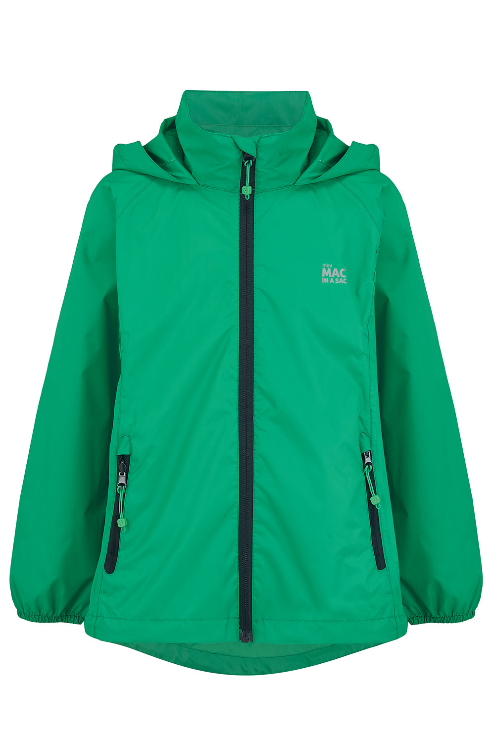 Origin Mini Packable Waterproof Kids Jacket - Pea Green