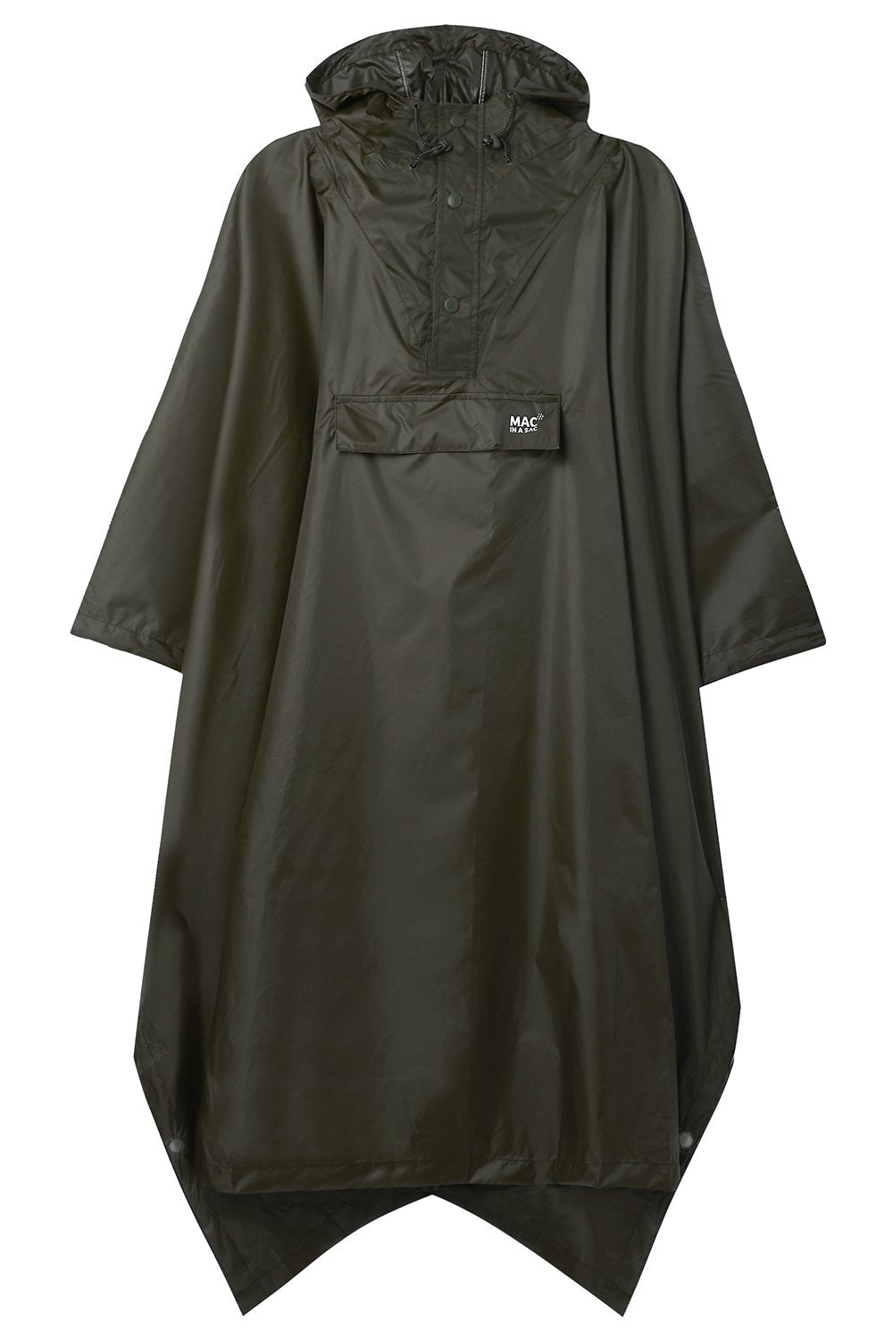 Poncho Packable Waterproof Cape - Khaki