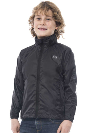 Mac in a Sac MINI Origin Waterproof Packaway Jacket in Jet Black